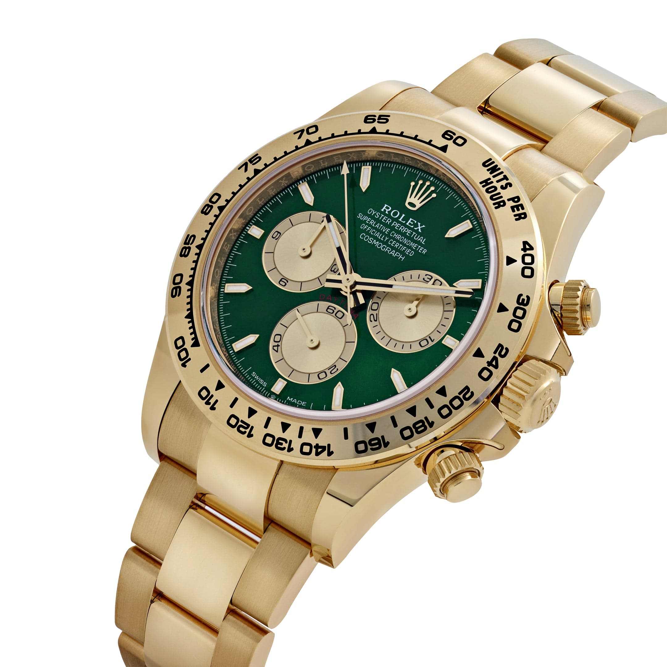 Rolex Daytona 126508 'John Mayer 2.0' Yellow Gold Bright Green and Golden Dial (2025)
