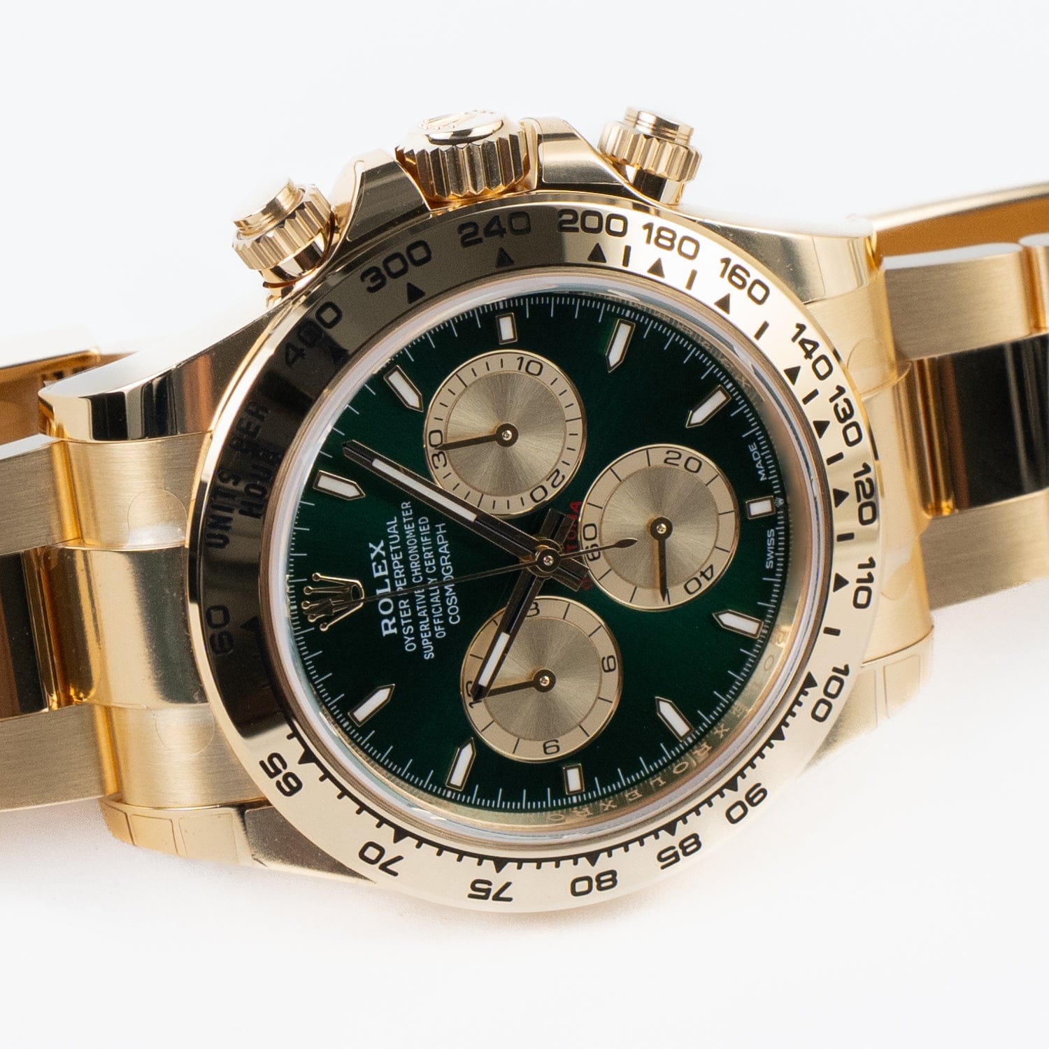 Rolex Daytona 126508 'John Mayer 2.0' Yellow Gold Bright Green and Golden Dial (2025)