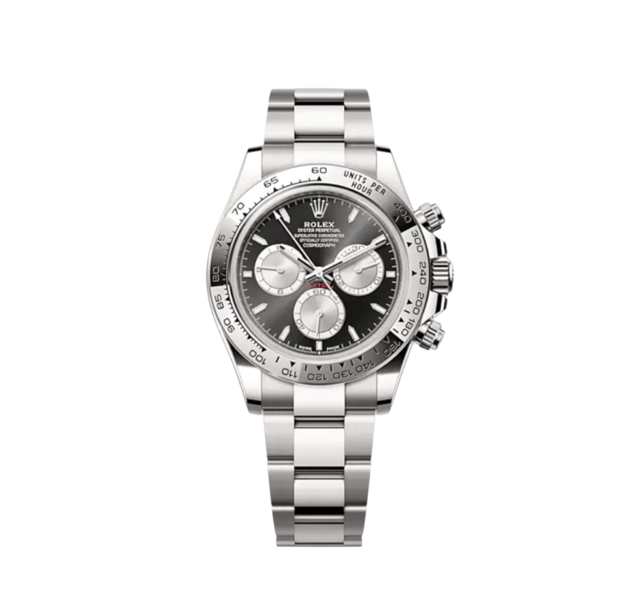 Rolex Daytona 126509 White Gold Black Dial