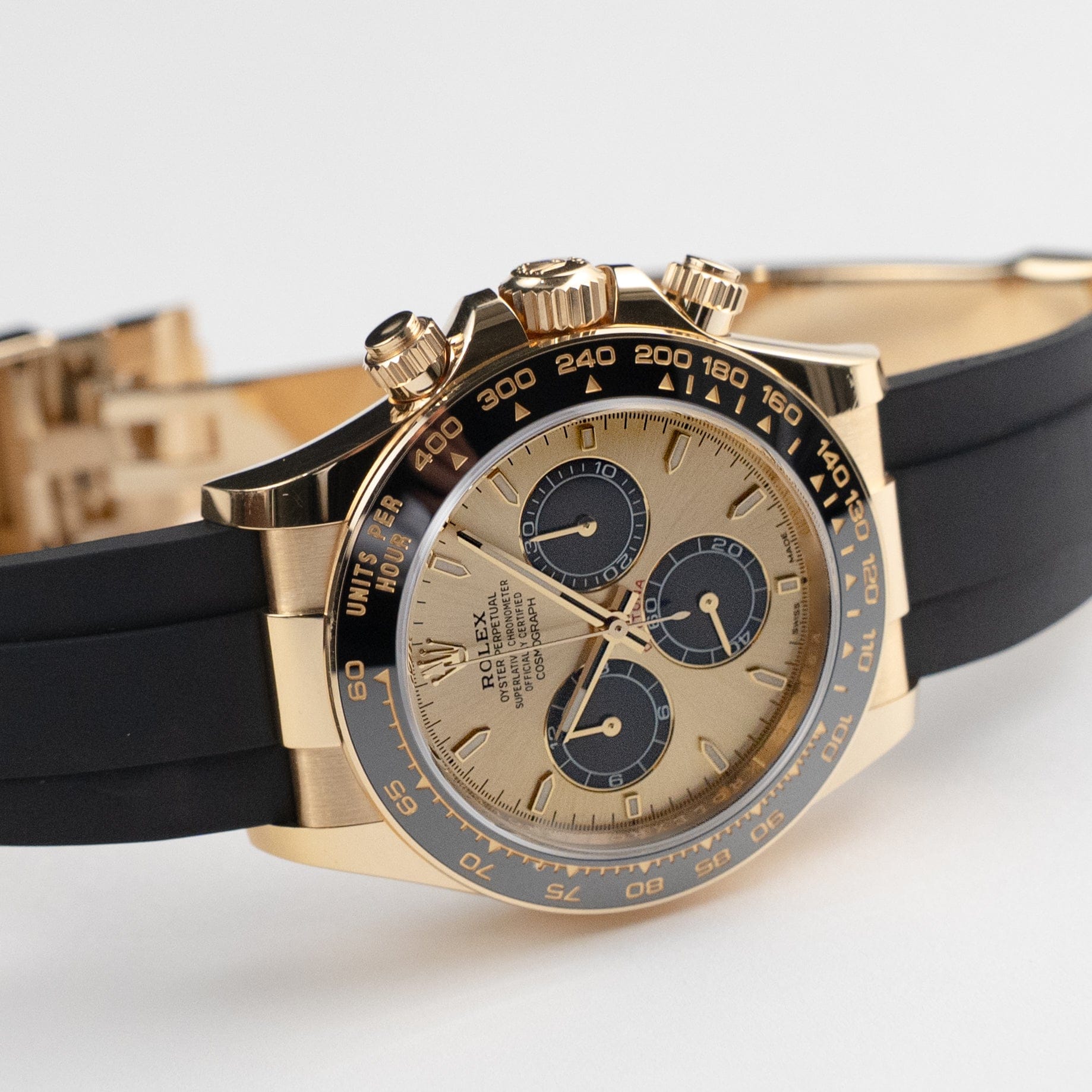 Rolex Daytona 126518LN 'Pikachu' Yellow Gold Champagne Black Dial (2024)