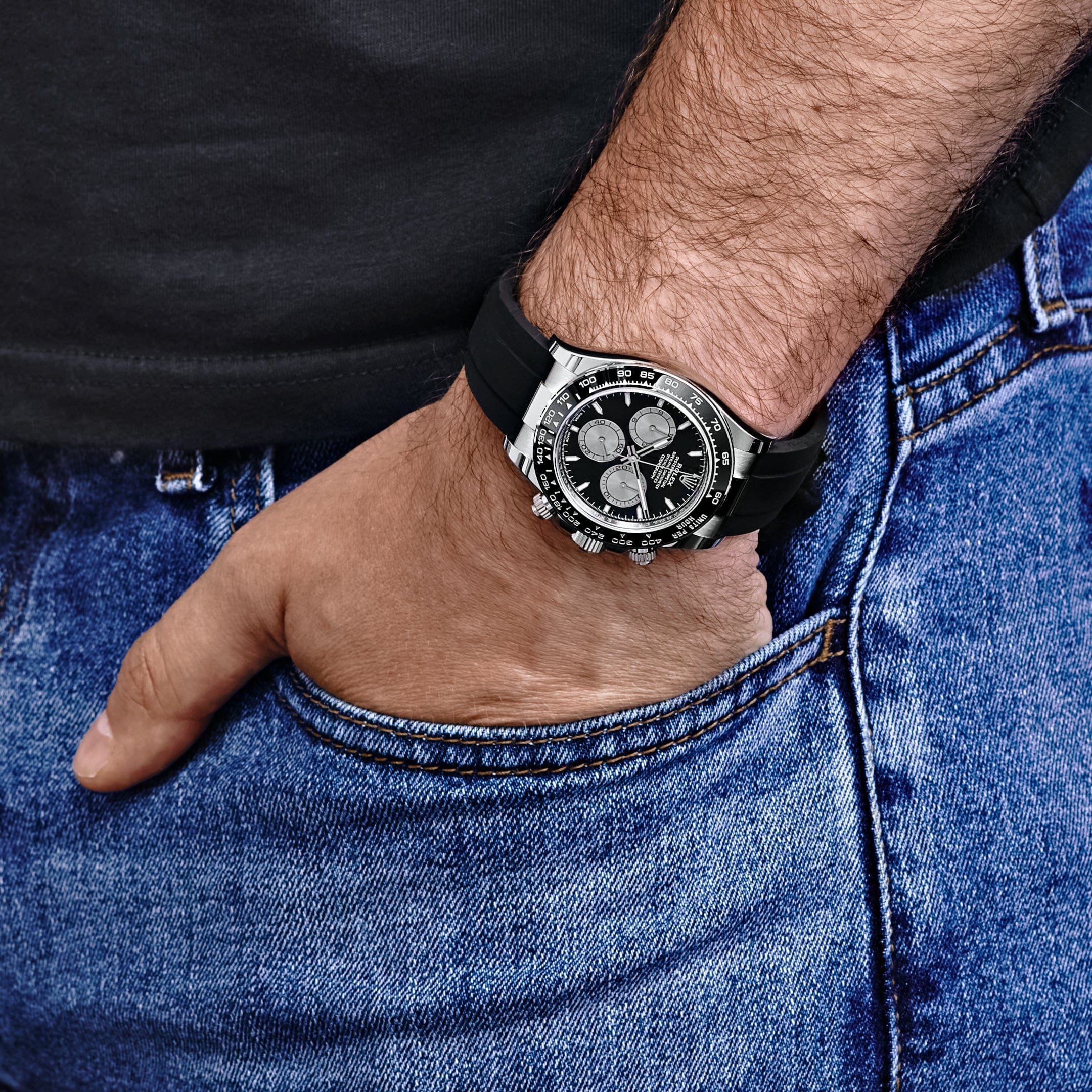 Rolex Daytona 126519LN 'Baby Le Mans' White Gold Black Dial (2023)