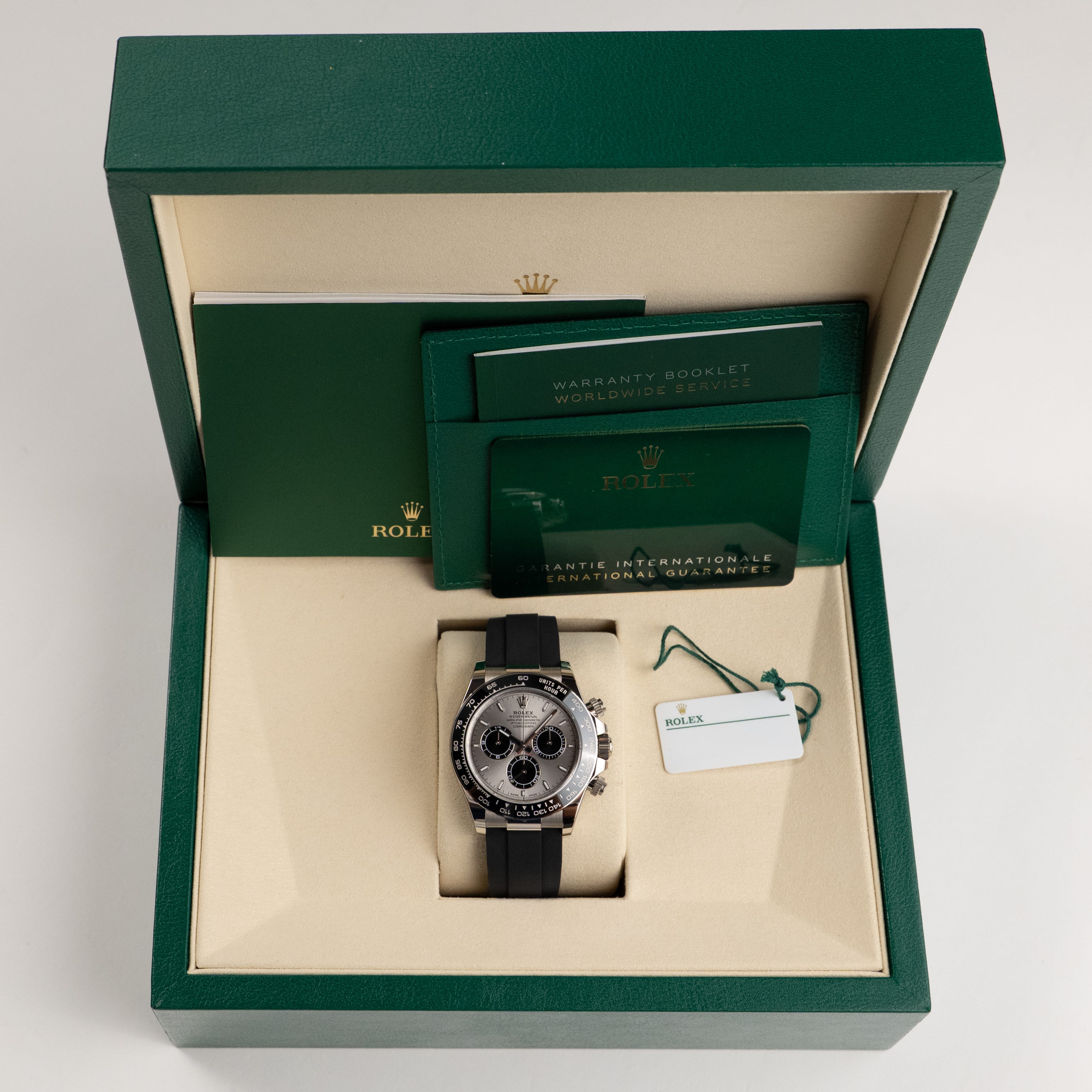 Rolex Daytona 126519LN 'Ghost' White Gold Steel and Bright Black Dial (2026)