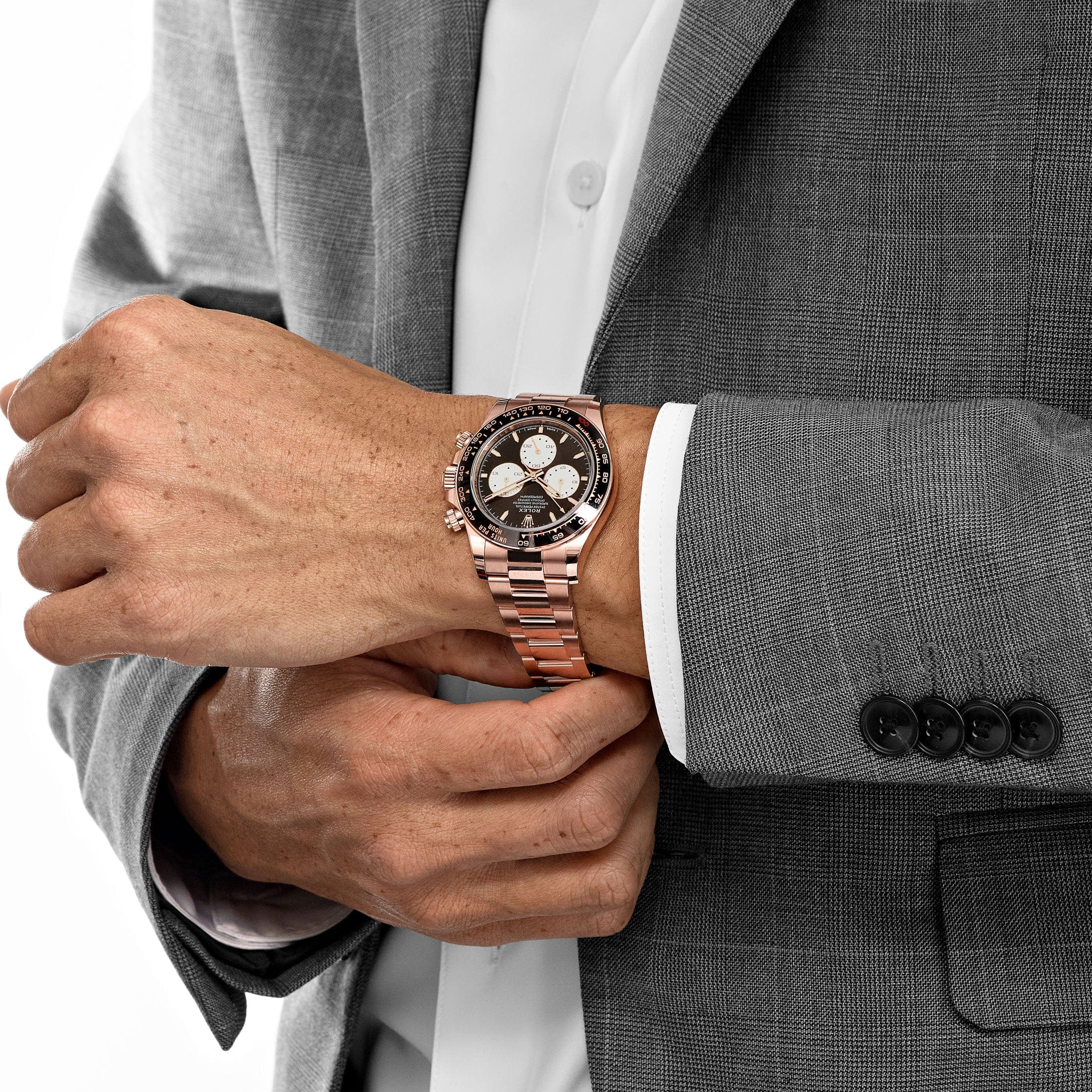 Rolex Daytona 126525LN 'Le Mans' Rose Gold Bright Black Dial (2025)