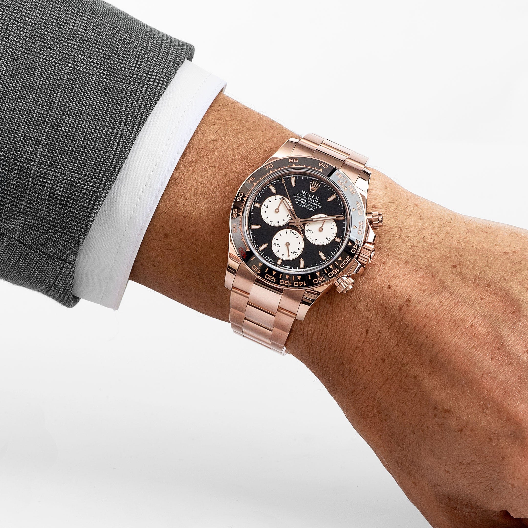 Rolex Daytona 126525LN 'Le Mans' Rose Gold Bright Black Dial (2025)