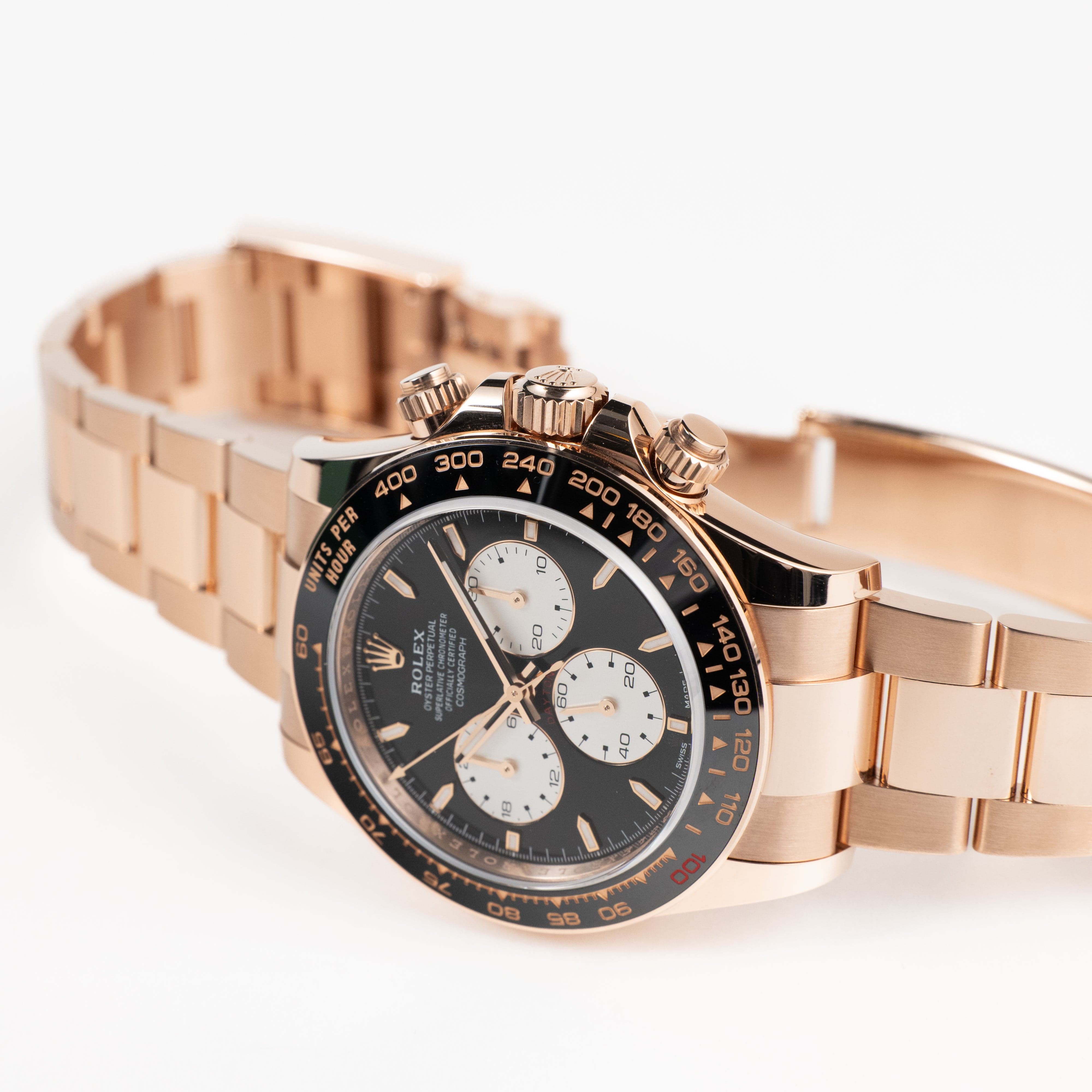 Rolex Daytona 126525LN 'Le Mans' Rose Gold Bright Black Dial (2025)
