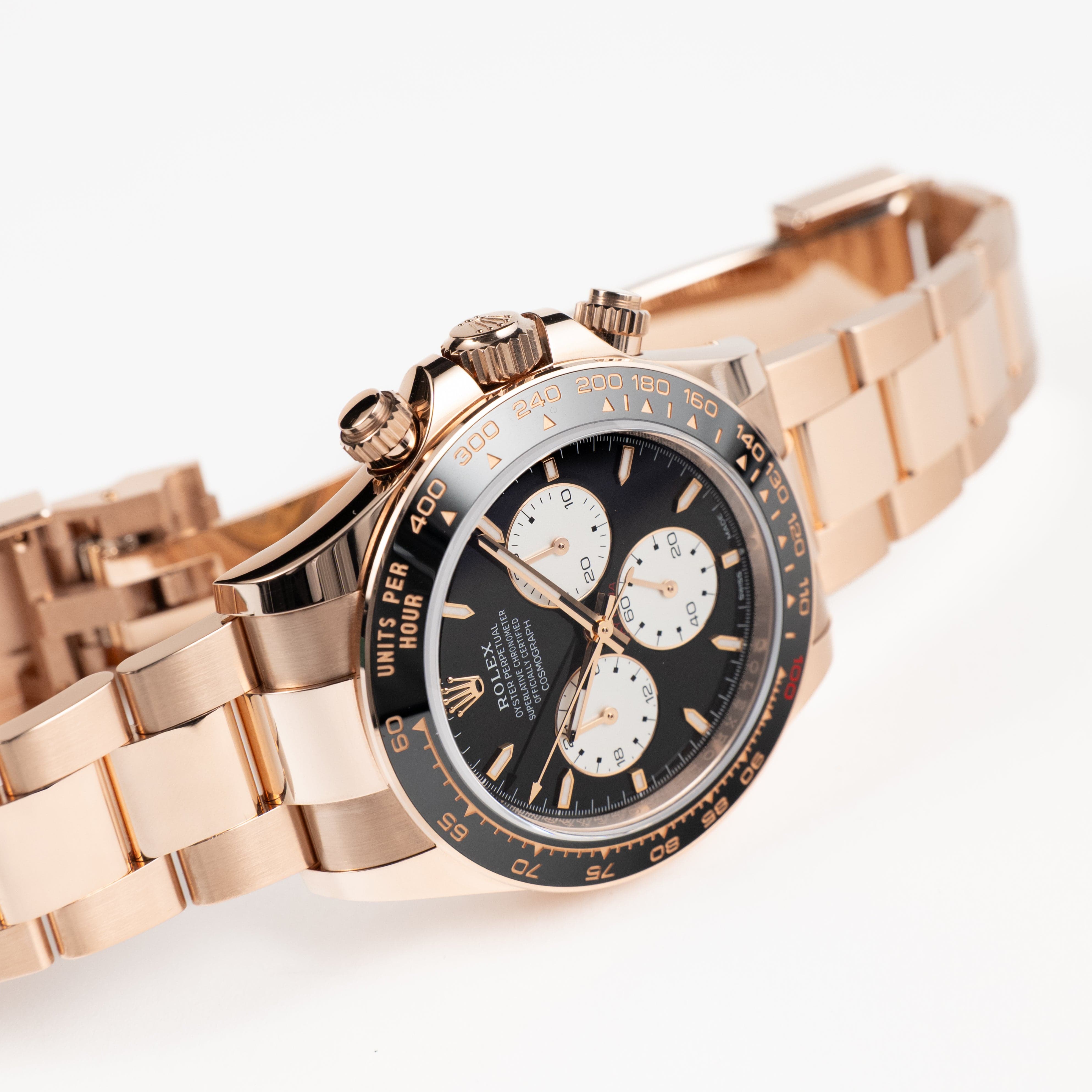 Rolex Daytona 126525LN 'Le Mans' Rose Gold Bright Black Dial (2025)