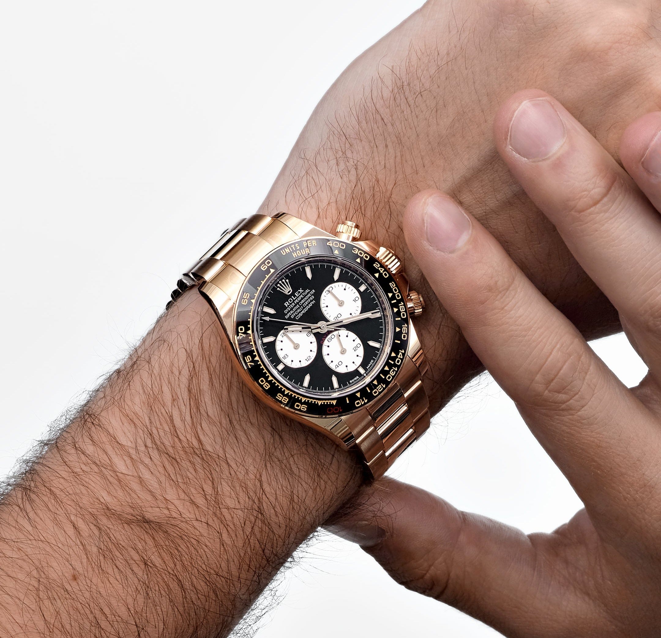 Rolex Daytona 126528LN 'Le Mans' Yellow Gold Black Dial