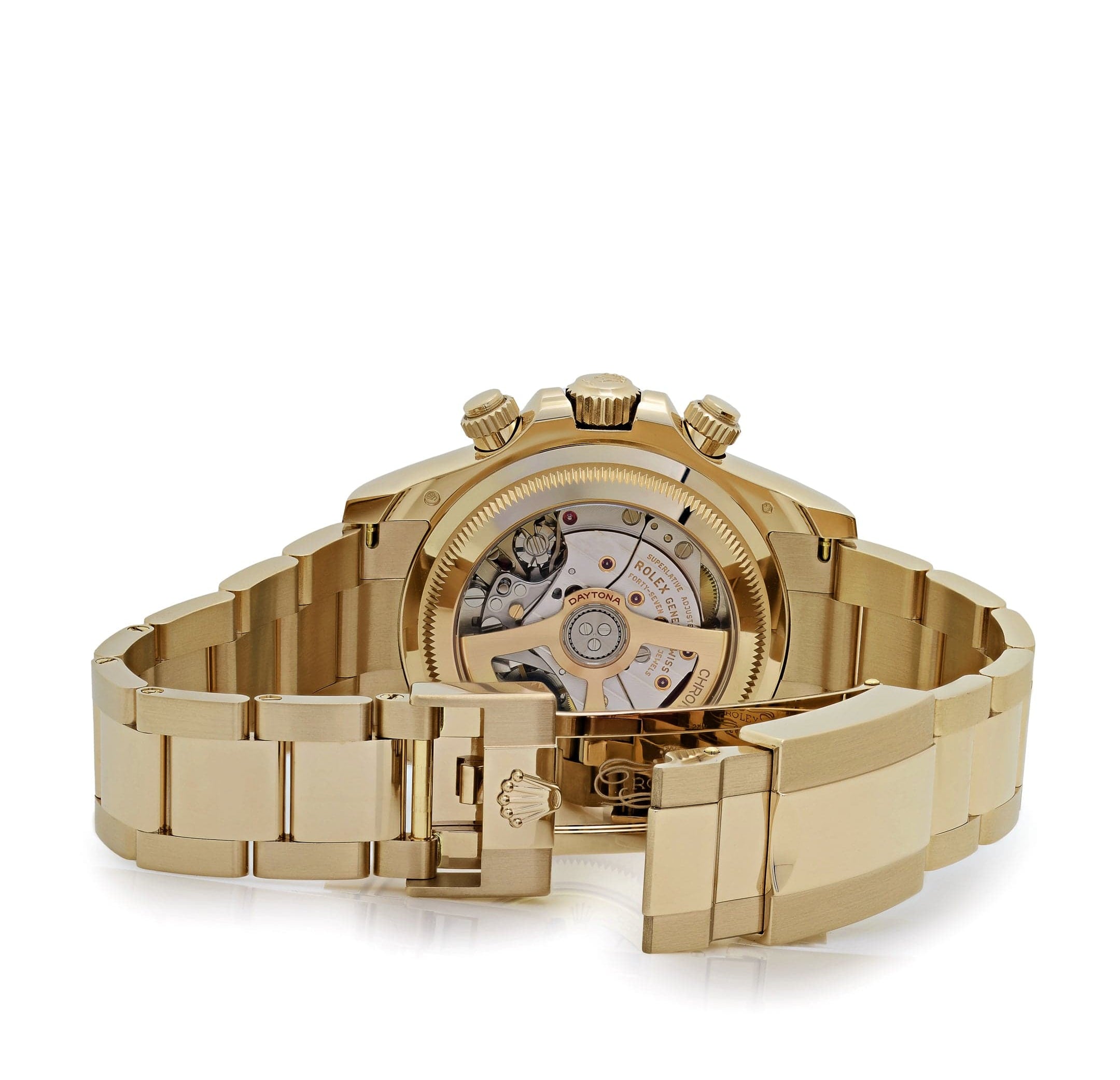 Rolex Daytona 126528LN 'Le Mans' Yellow Gold Black Dial