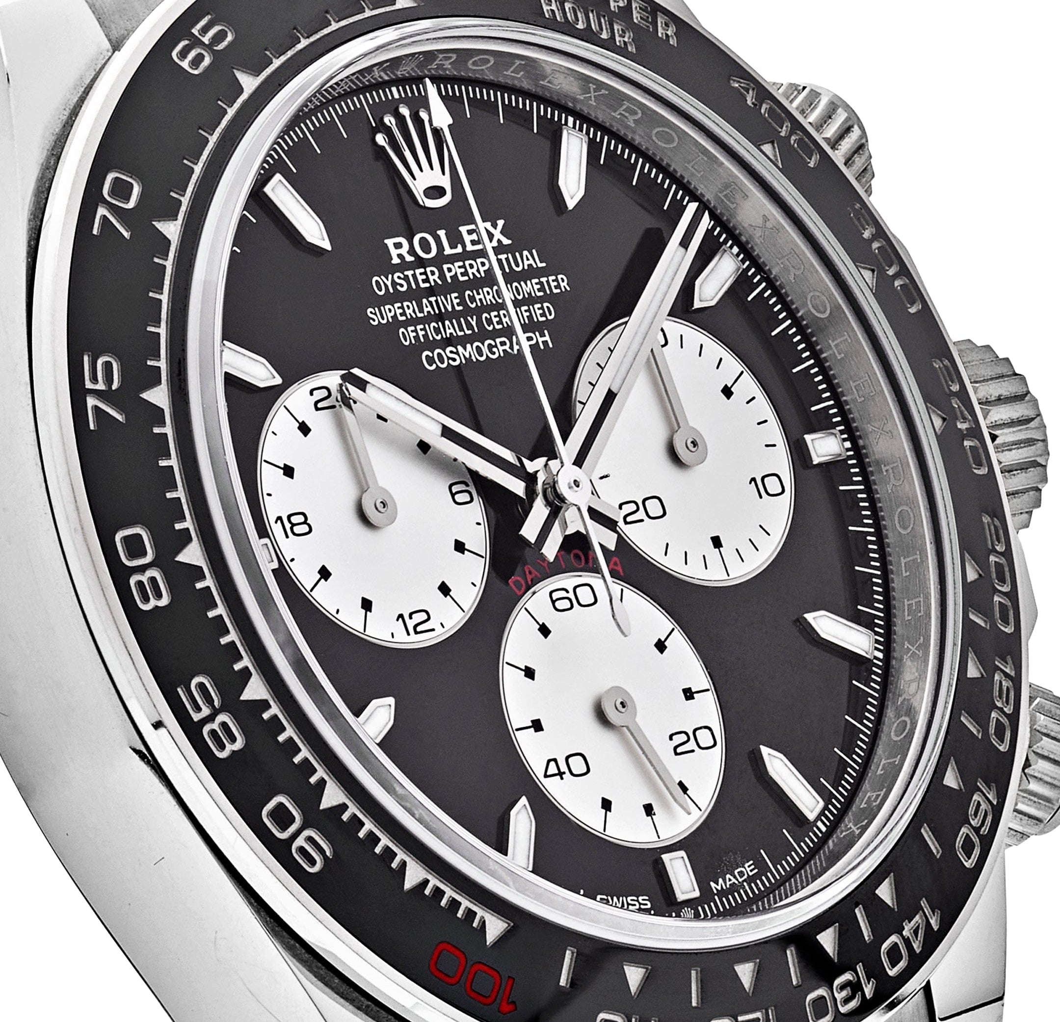 Rolex Daytona 126529LN 'Le Mans' White Gold Black Dial