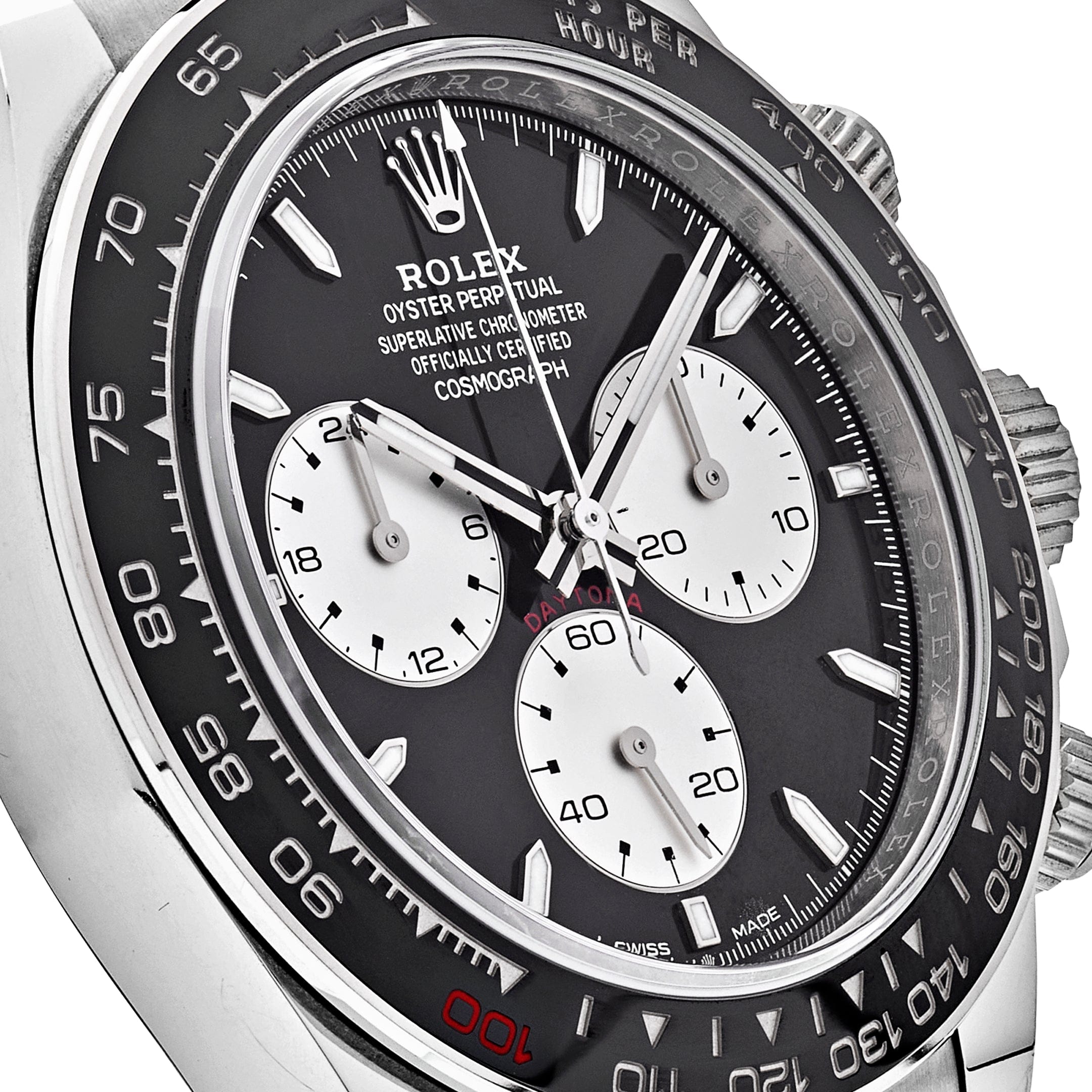 Rolex Daytona 126529LN 'Le Mans' White Gold Black Dial