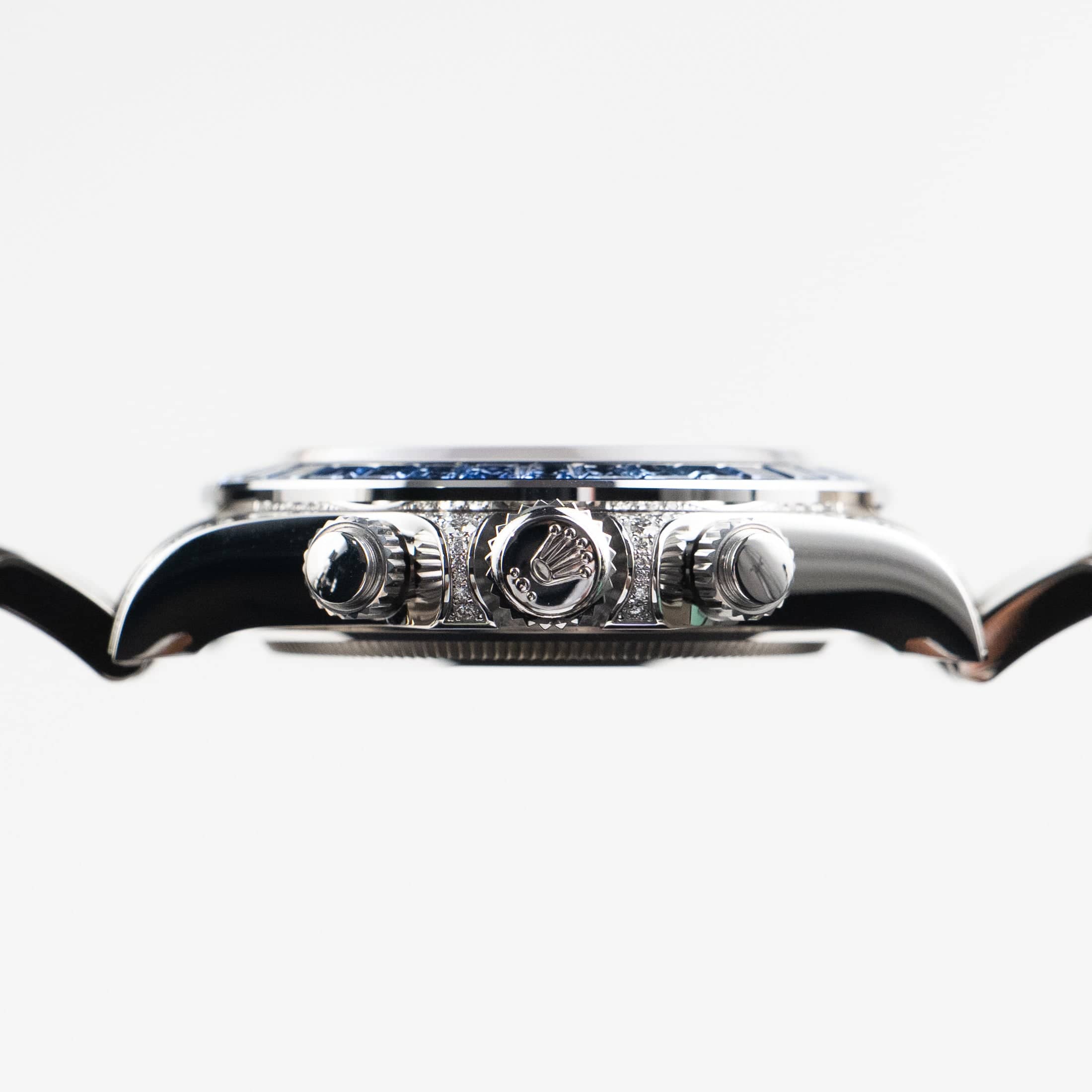 Rolex Daytona 126599TSA White Gold Silver Sheen Obsidian Dial Sapphire Bezel (2025)