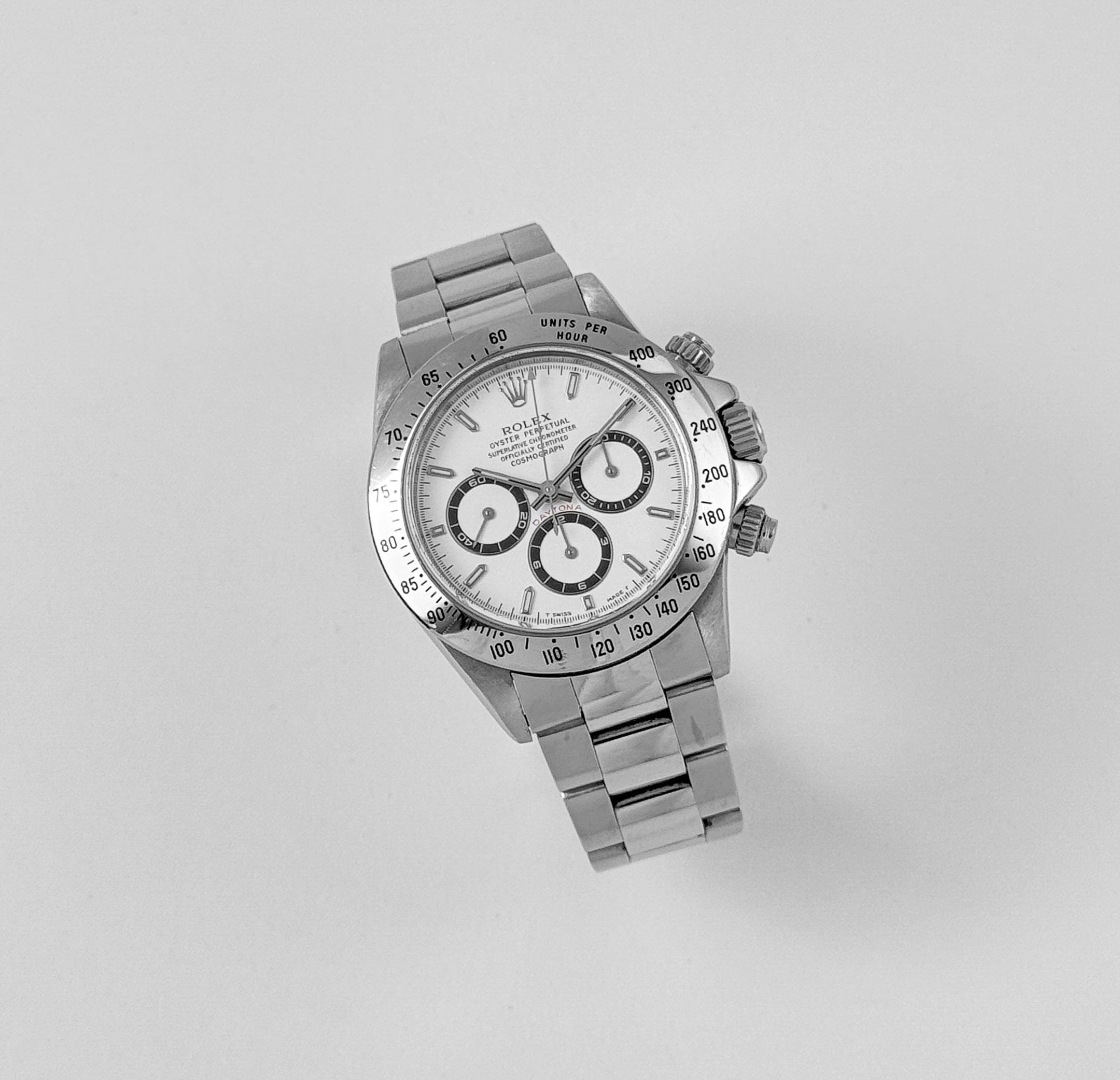 Rolex Daytona 16520 Stainless Steel White Dial Zenith Movement (1996)