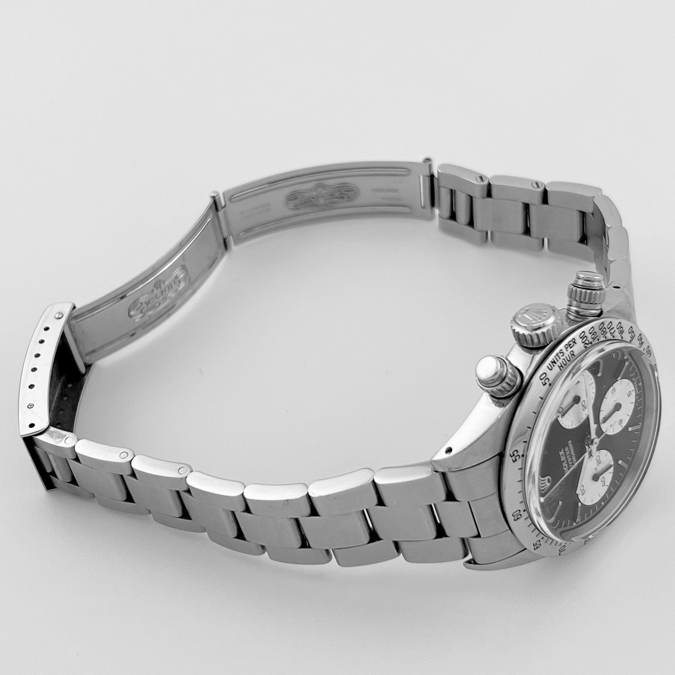 Rolex Daytona 6265 Stainless Steel Black Dial (1975)