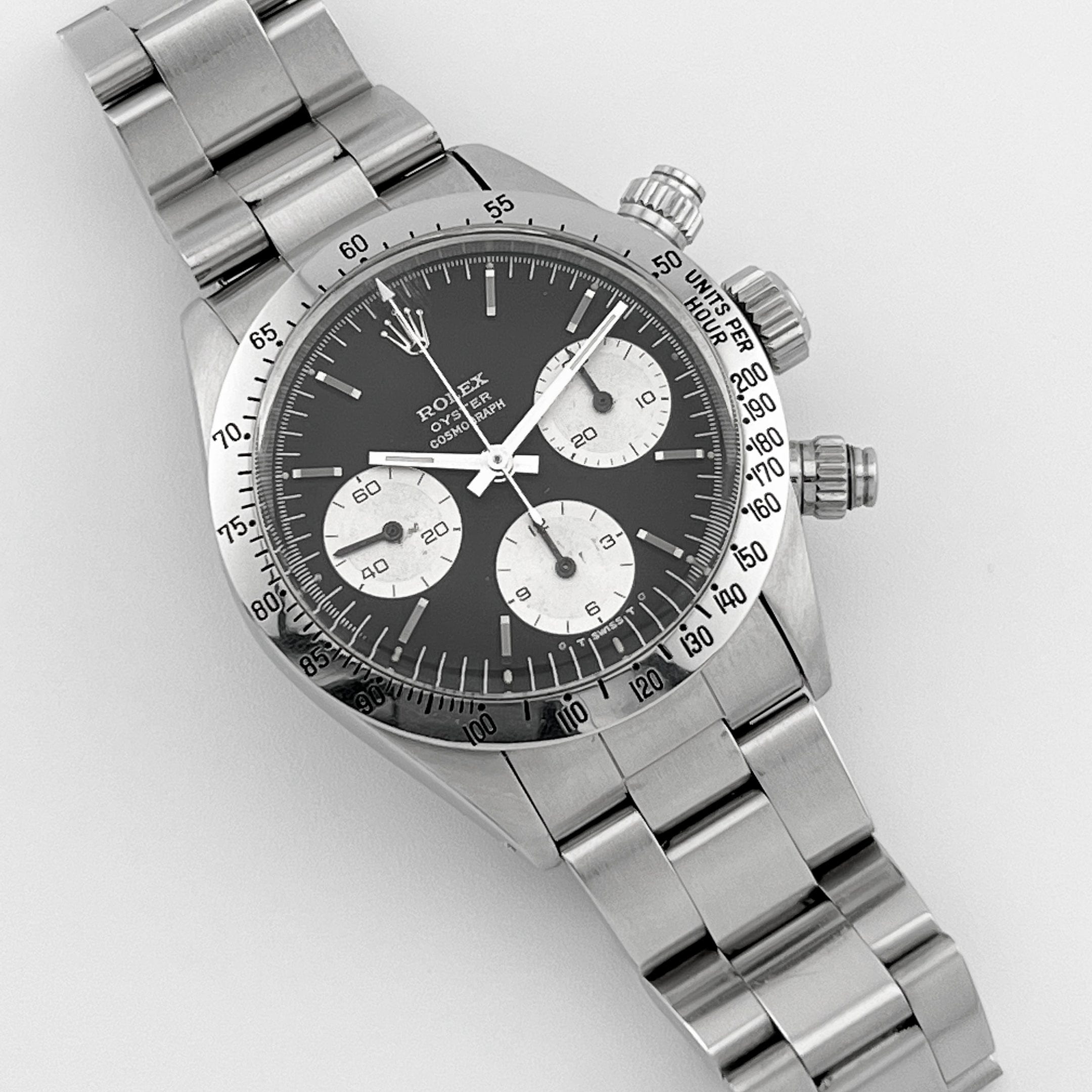 Rolex Daytona 6265 Stainless Steel Black Dial (1975)