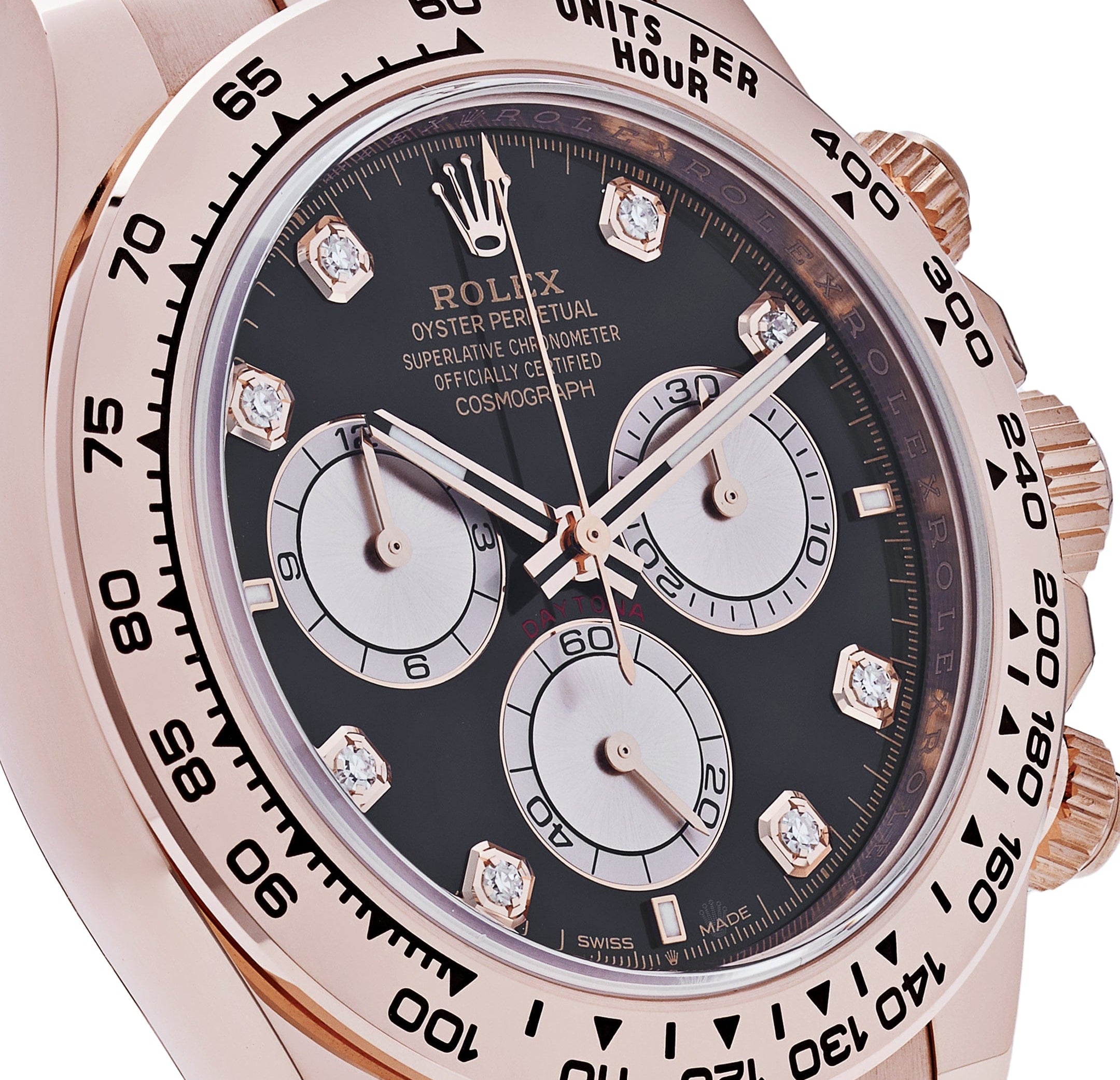Rolex Daytona Cosmograph 126505 Rose Gold Black Diamond Dial (2023)