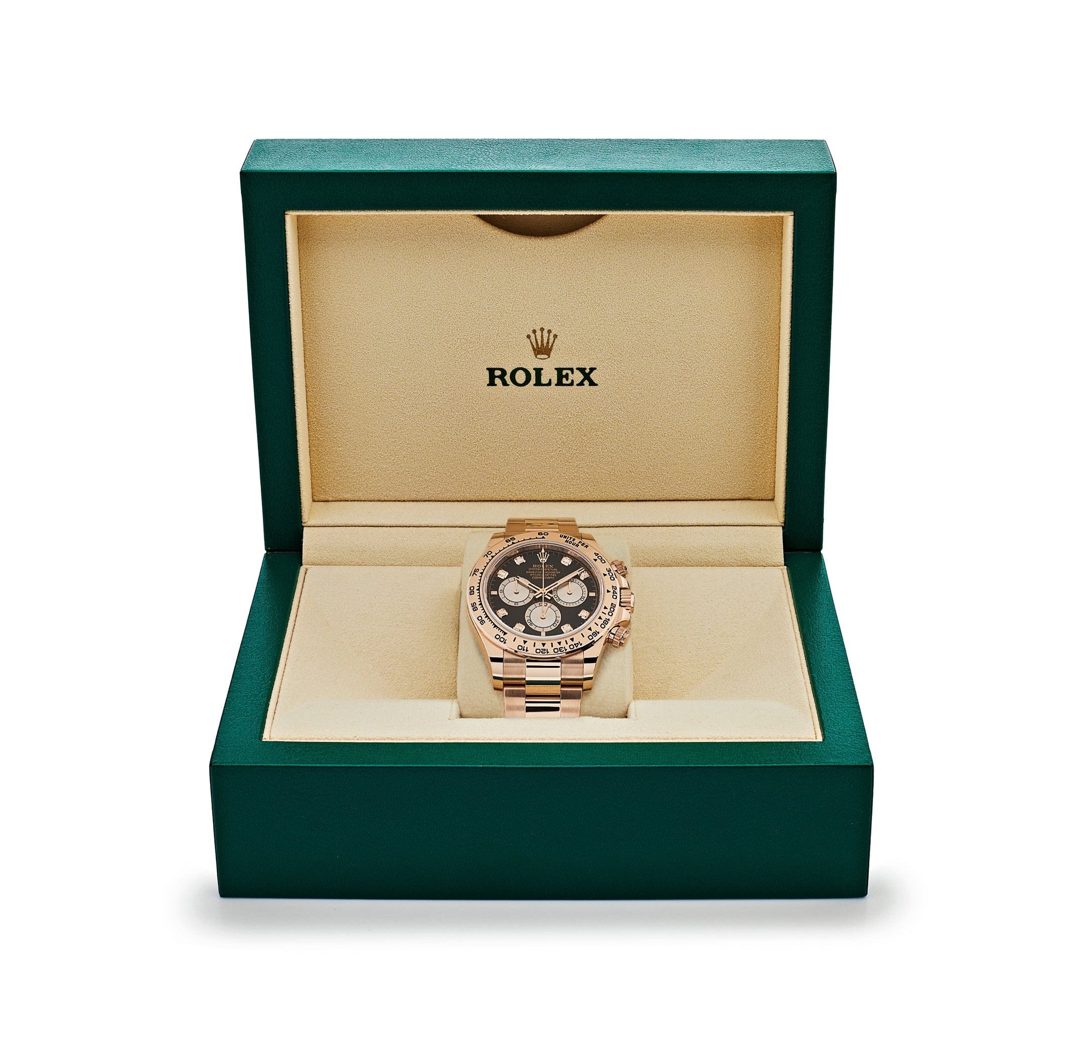 Rolex Daytona Cosmograph 126505 Rose Gold Black Diamond Dial (2023)