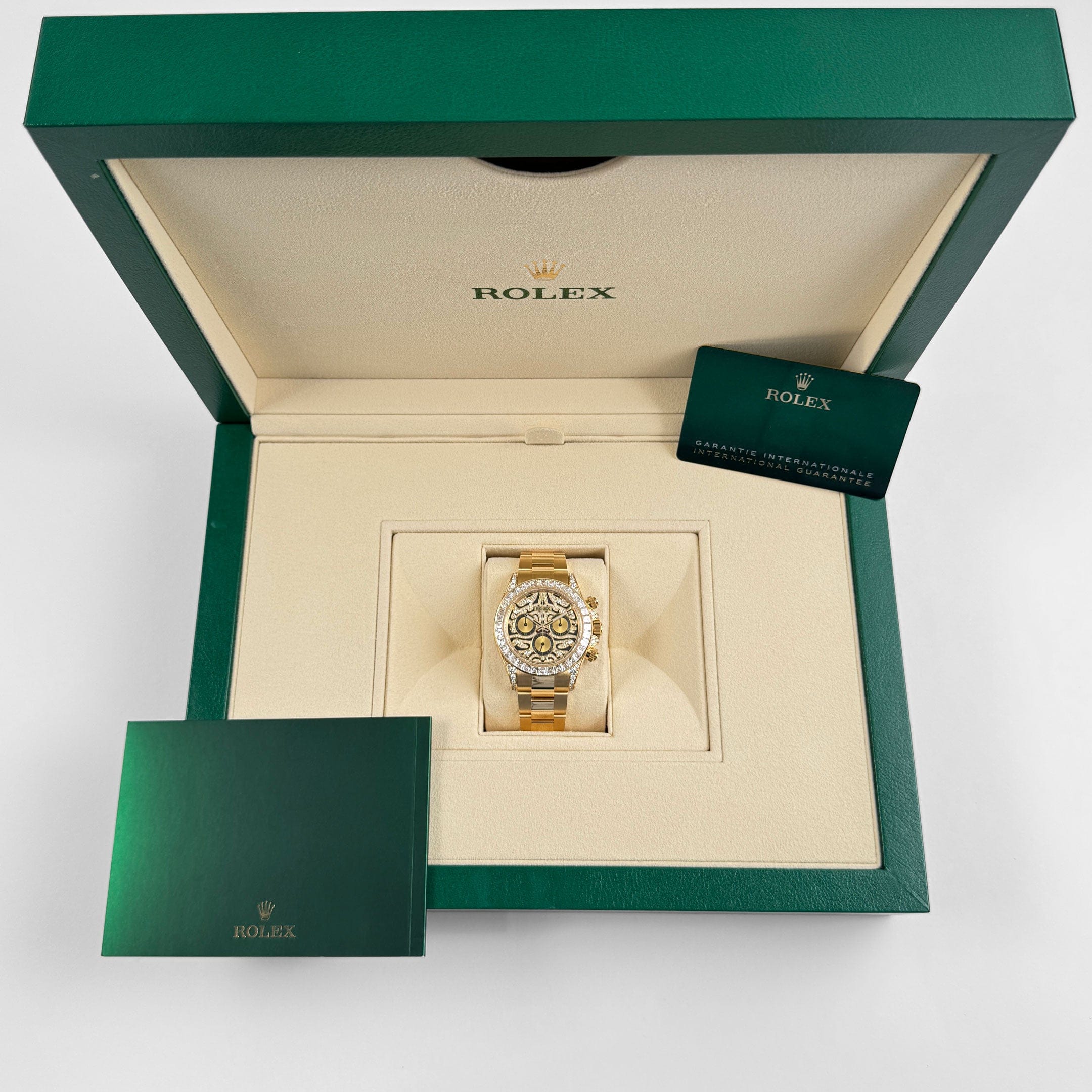 Rolex Daytona 'Eye of the Tiger' 116598TBR Yellow Gold Diamond Accents (2024)