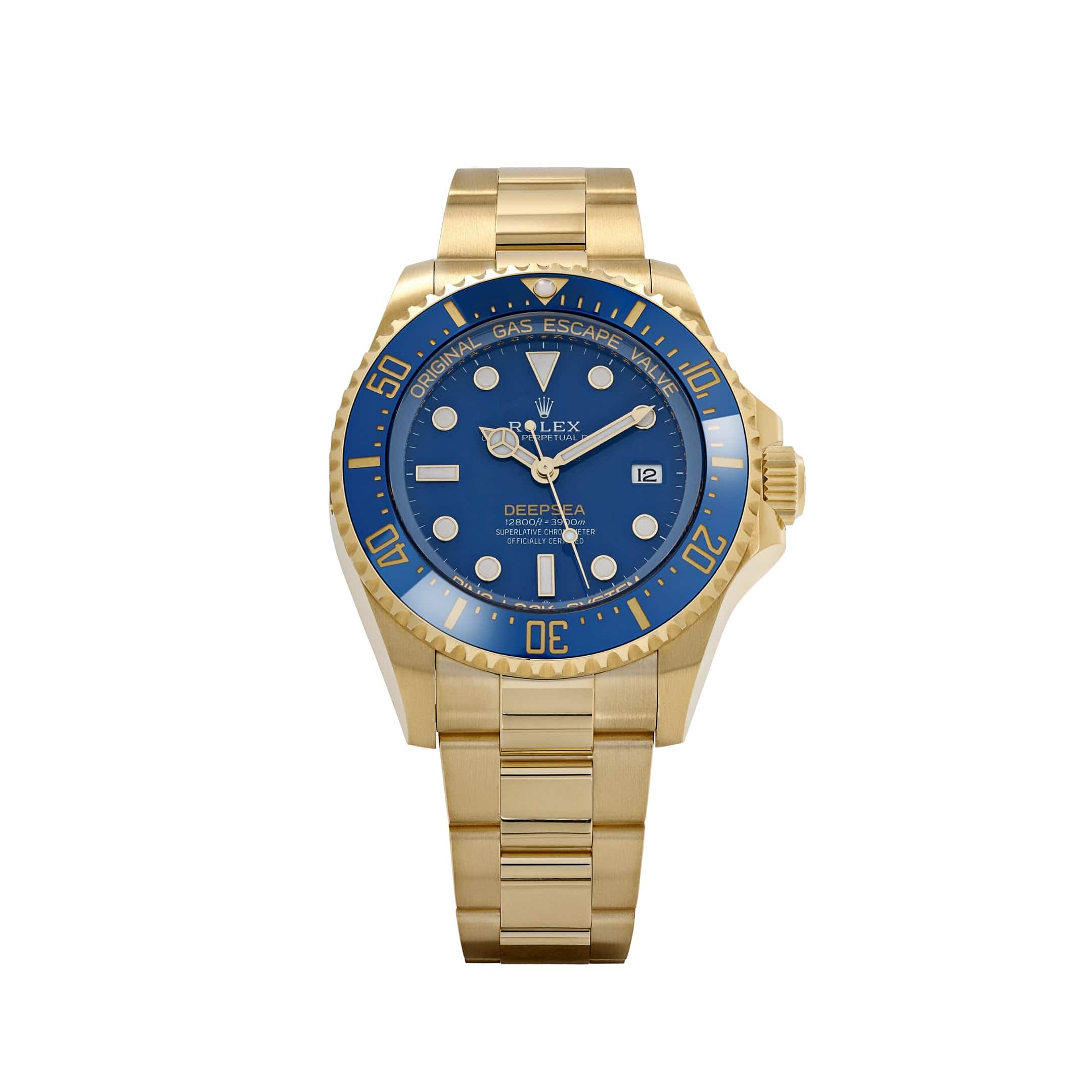 Rolex Deepsea 136668LB Yellow Gold Blue Dial Oyster (2024)