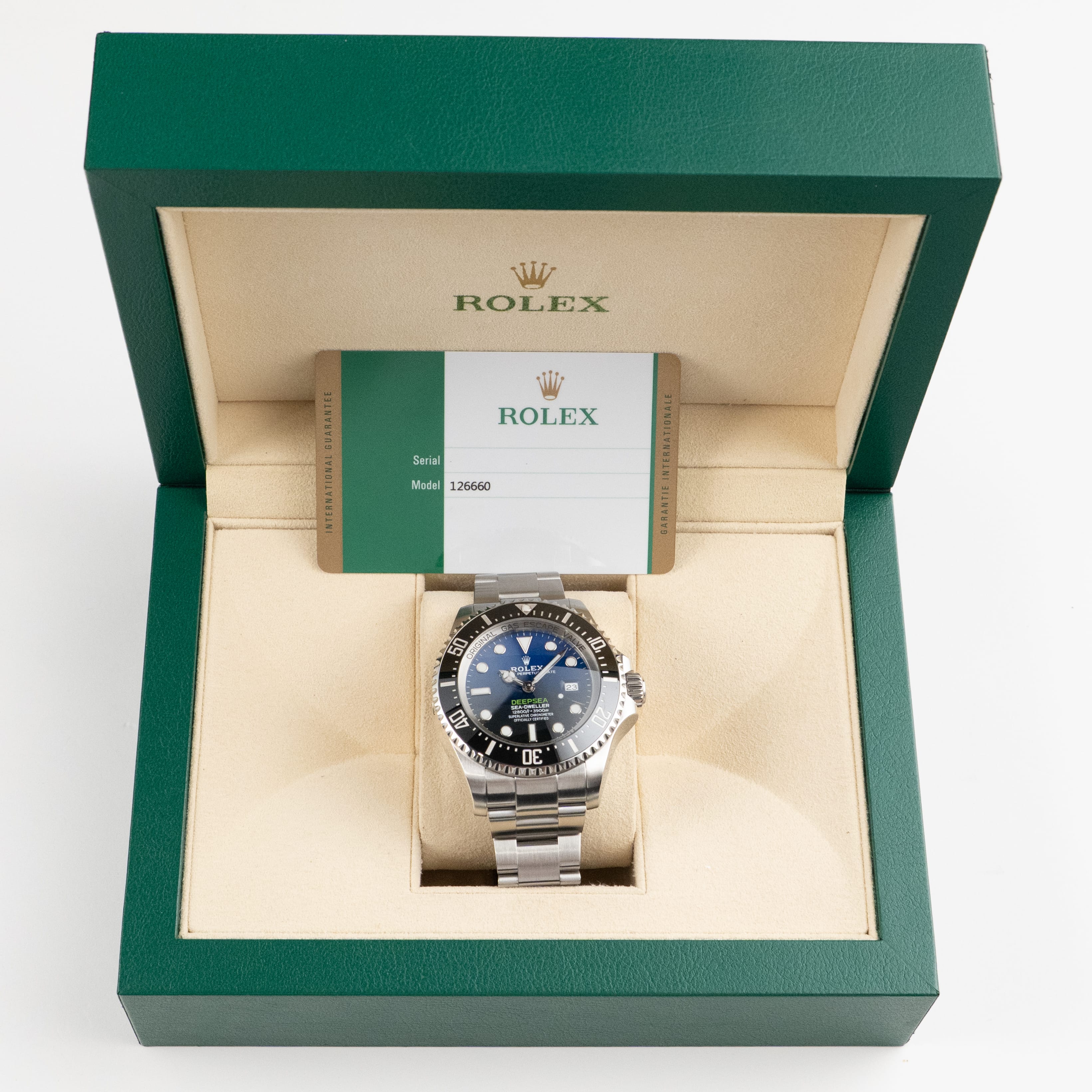 Rolex Deepsea Sea-Dweller 126660 'James Cameron' Blue-Black Dial (2020)