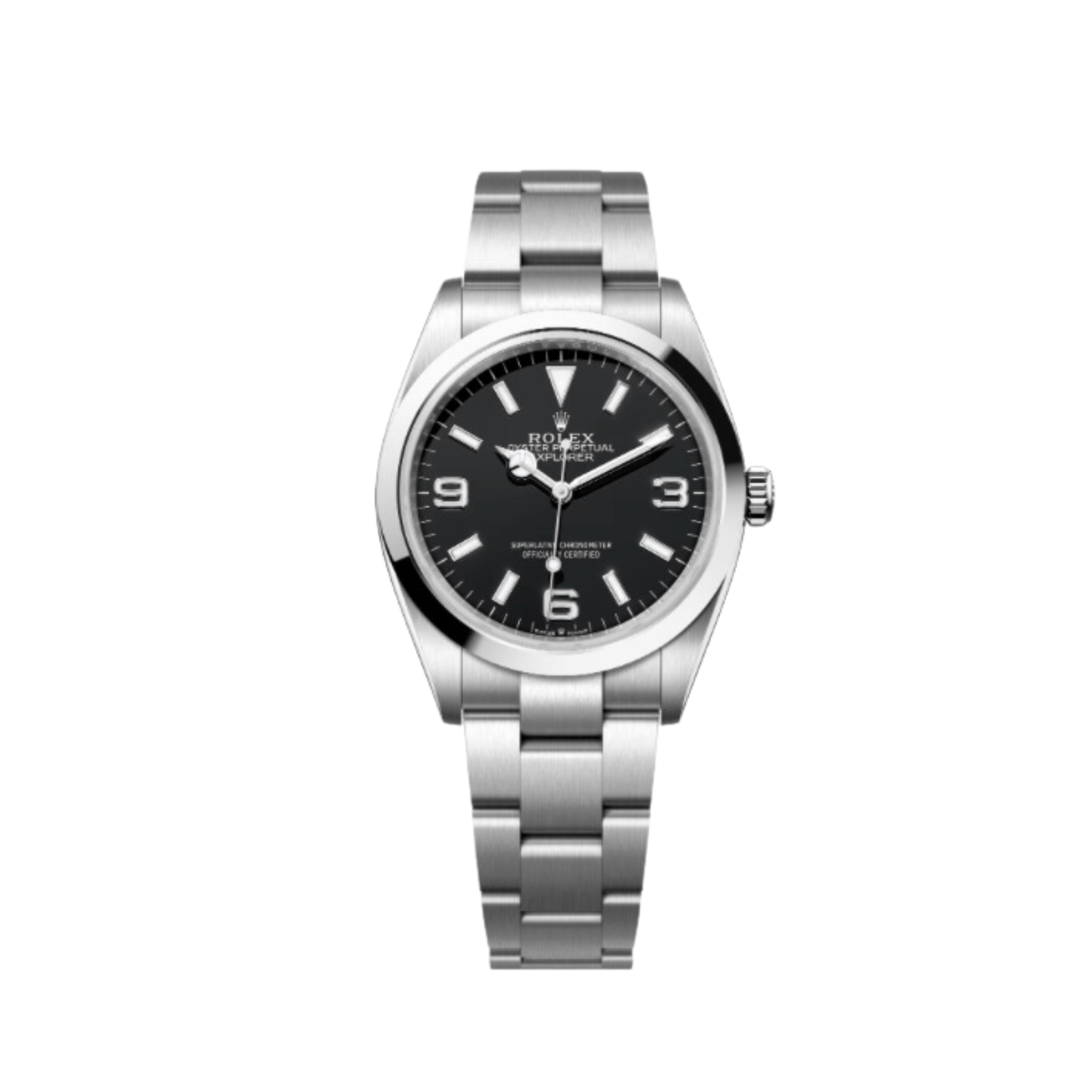 Rolex Explorer 124270 Stainless Steel Black Dial (2023)