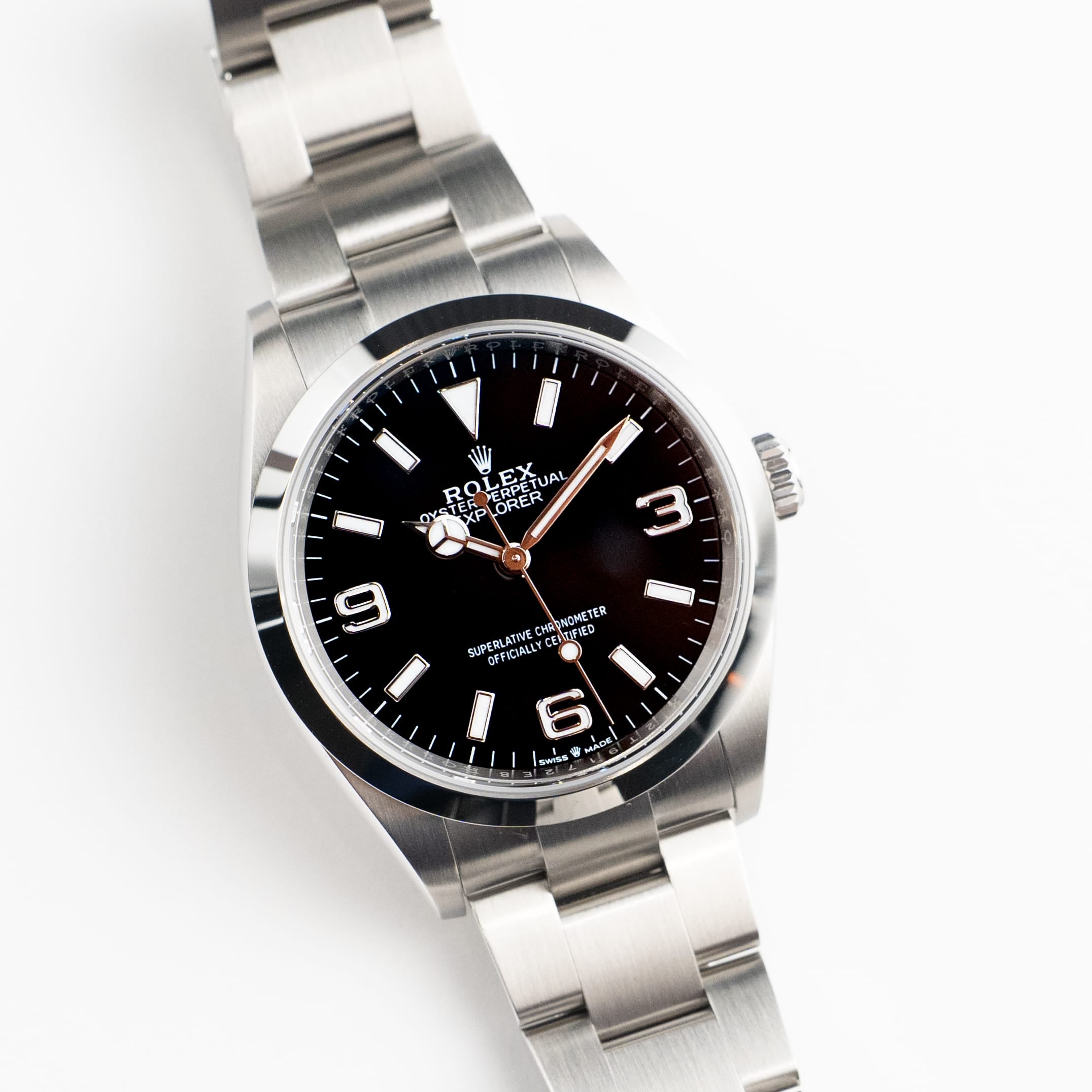 Rolex Explorer 36 124270 Stainless Steel Black Dial (2023)