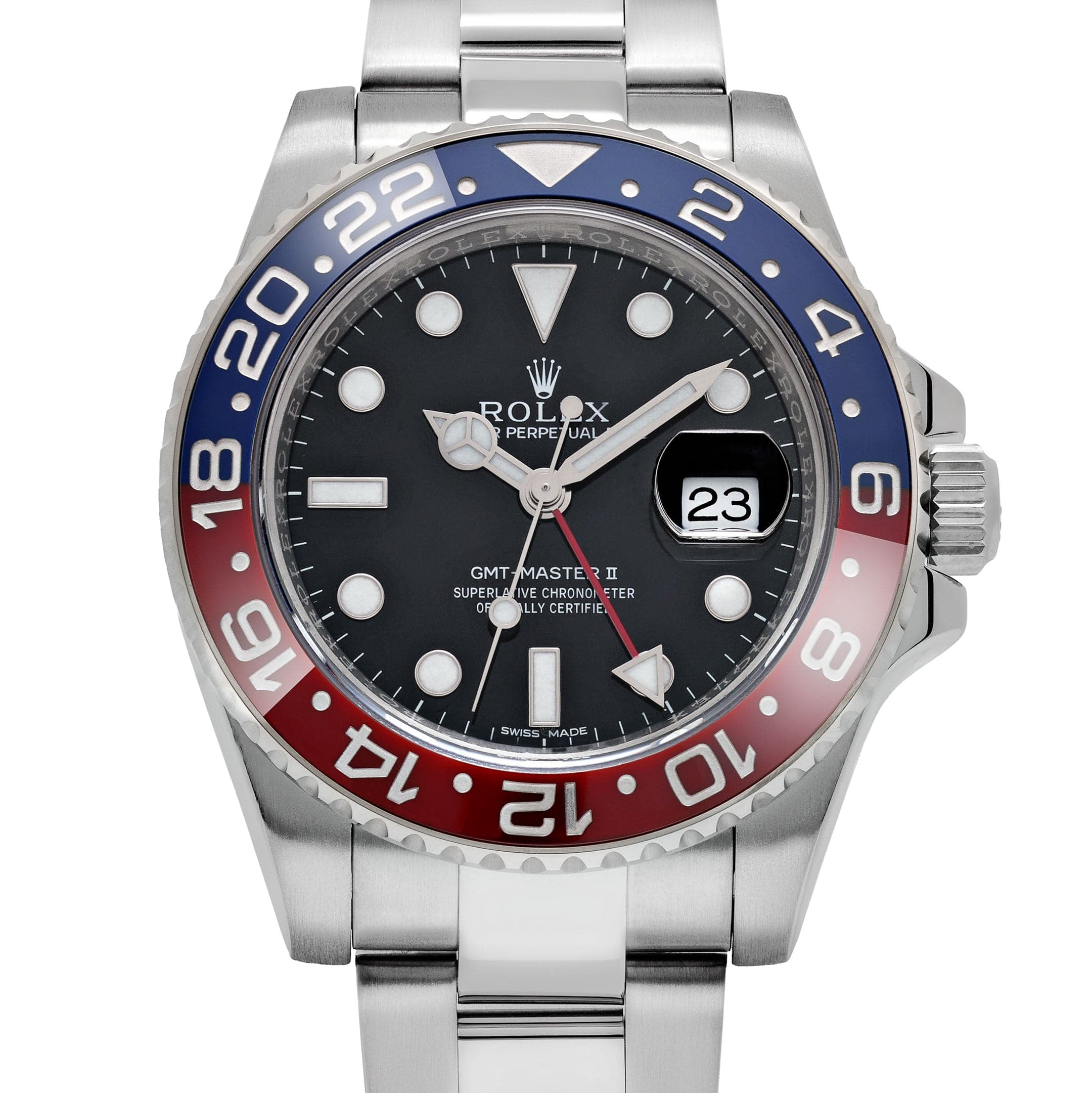 Rolex GMT-Master II 116719BLRO 'Pepsi' White Gold Black Dial (2017)