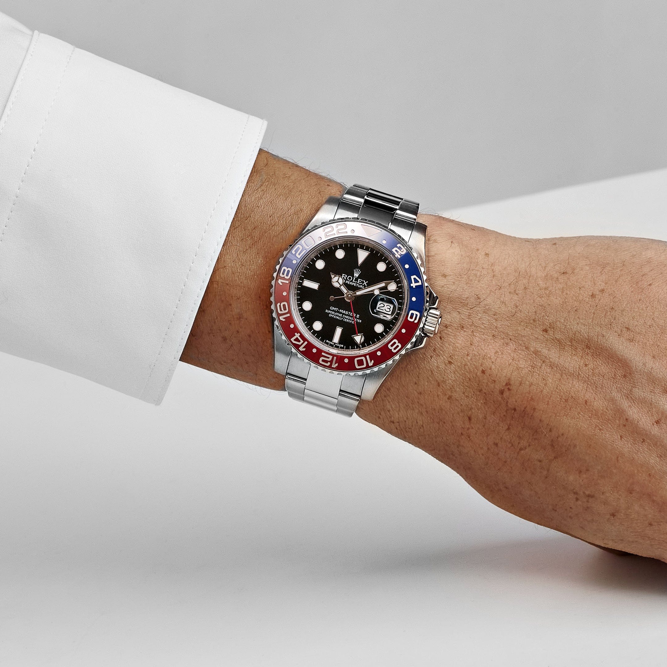 Rolex GMT-Master II 116719BLRO 'Pepsi' White Gold Black Dial (2017)