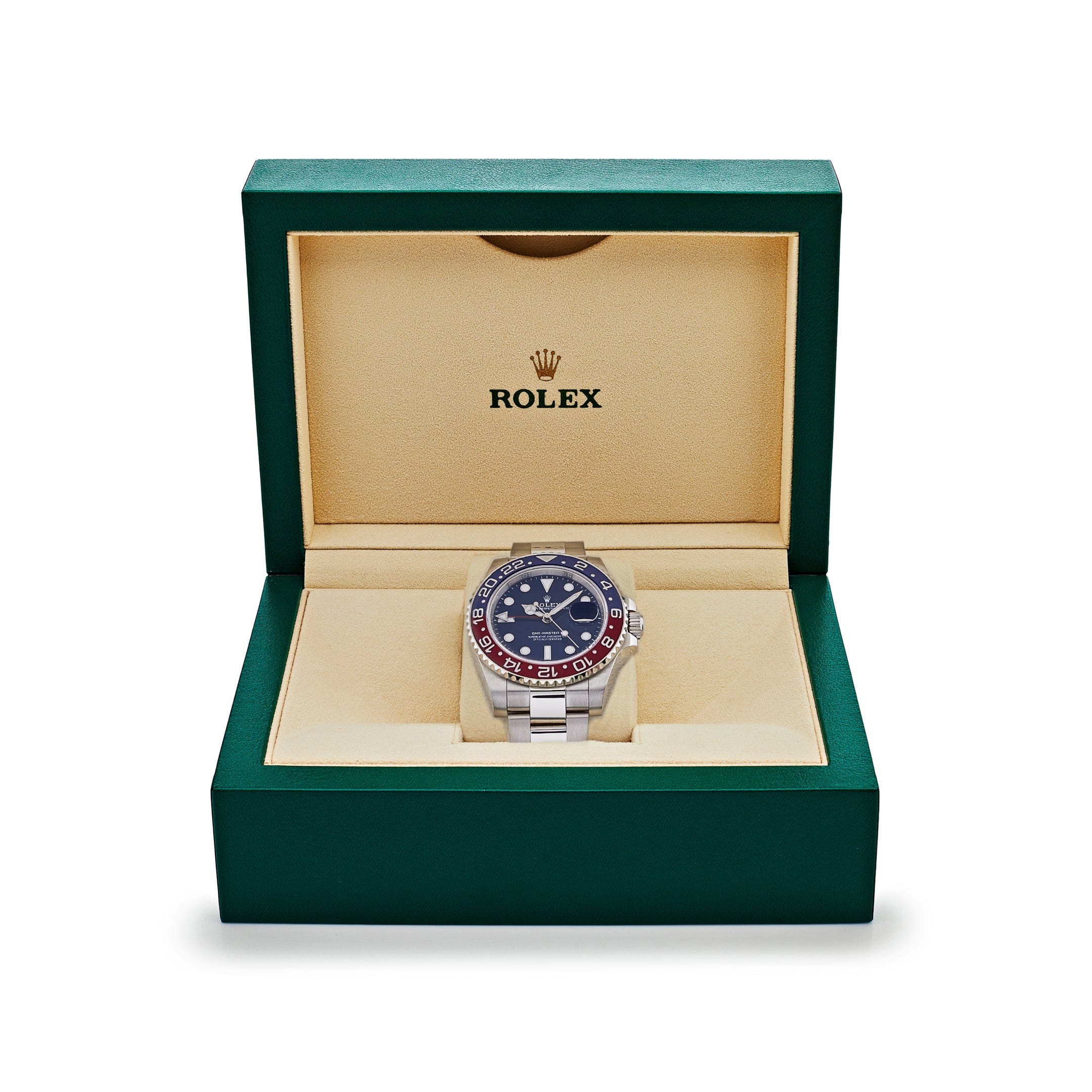 Rolex GMT-Master II 116719BLRO Pepsi White Gold Blue Dial Oyster (2019)