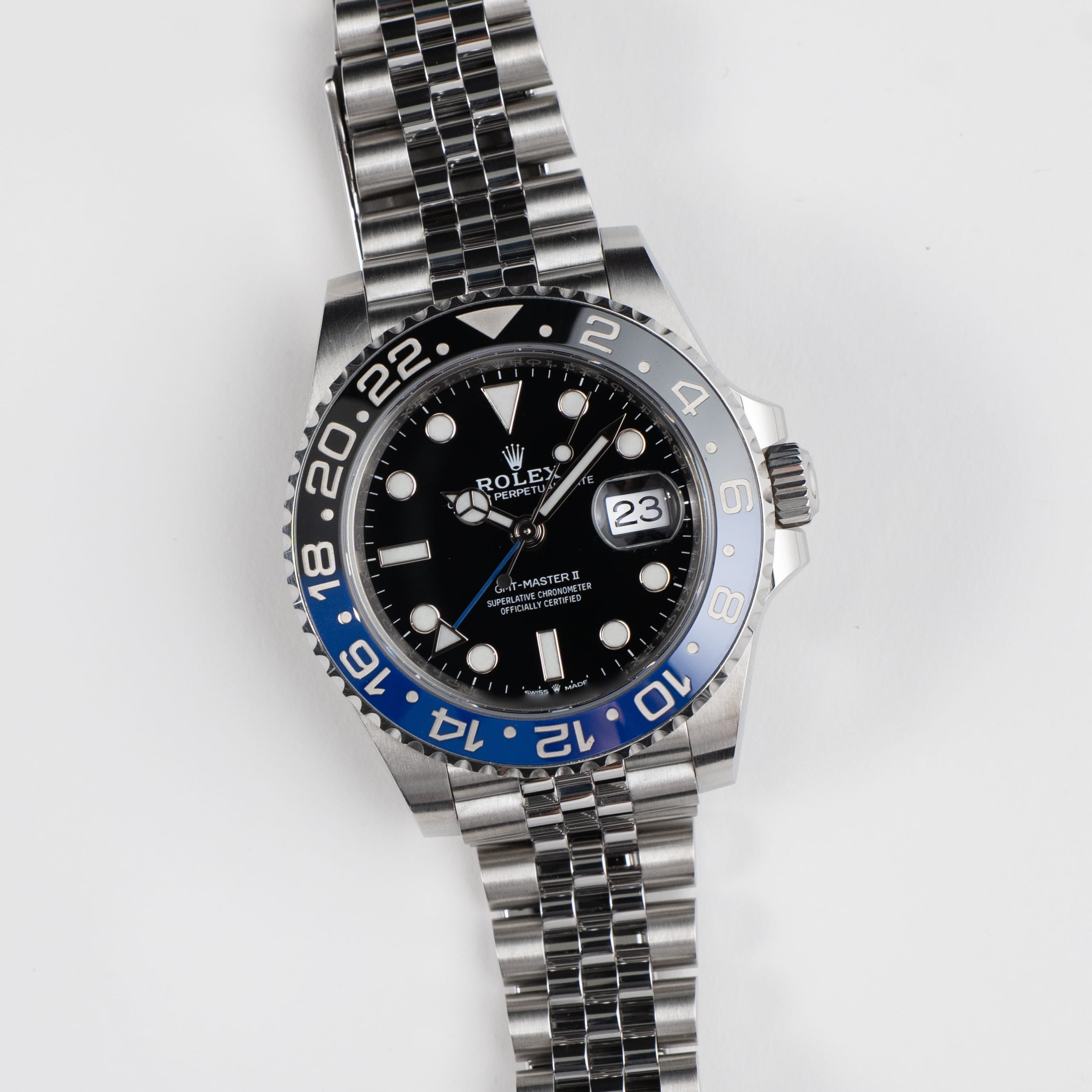 Rolex GMT-Master II 126710BLNR 'Batgirl' Stainless Steel Black Dial Jubilee (2019)