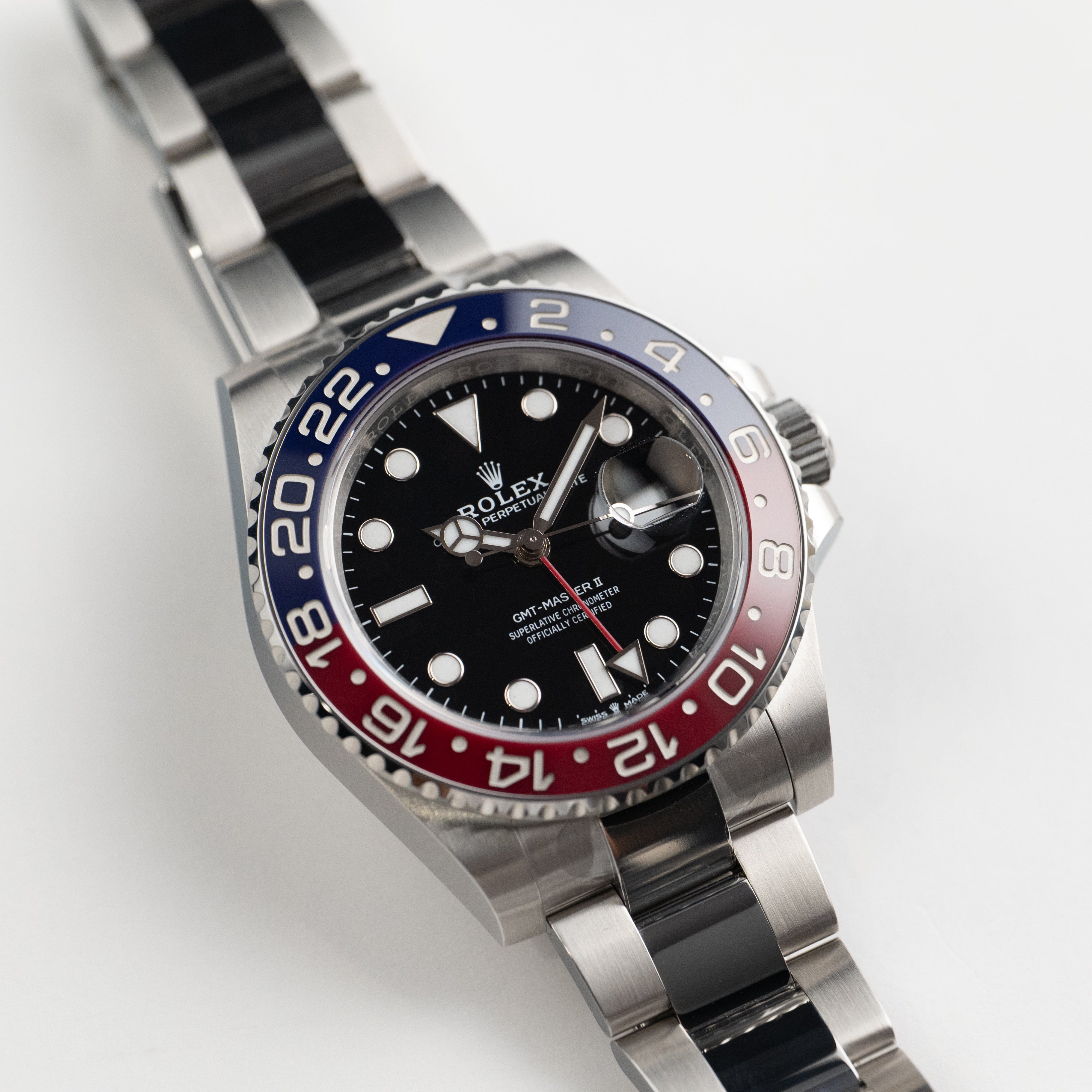 Rolex GMT-Master II 126710BLRO 'Pepsi' Stainless Steel Black Dial Oyster (2025)