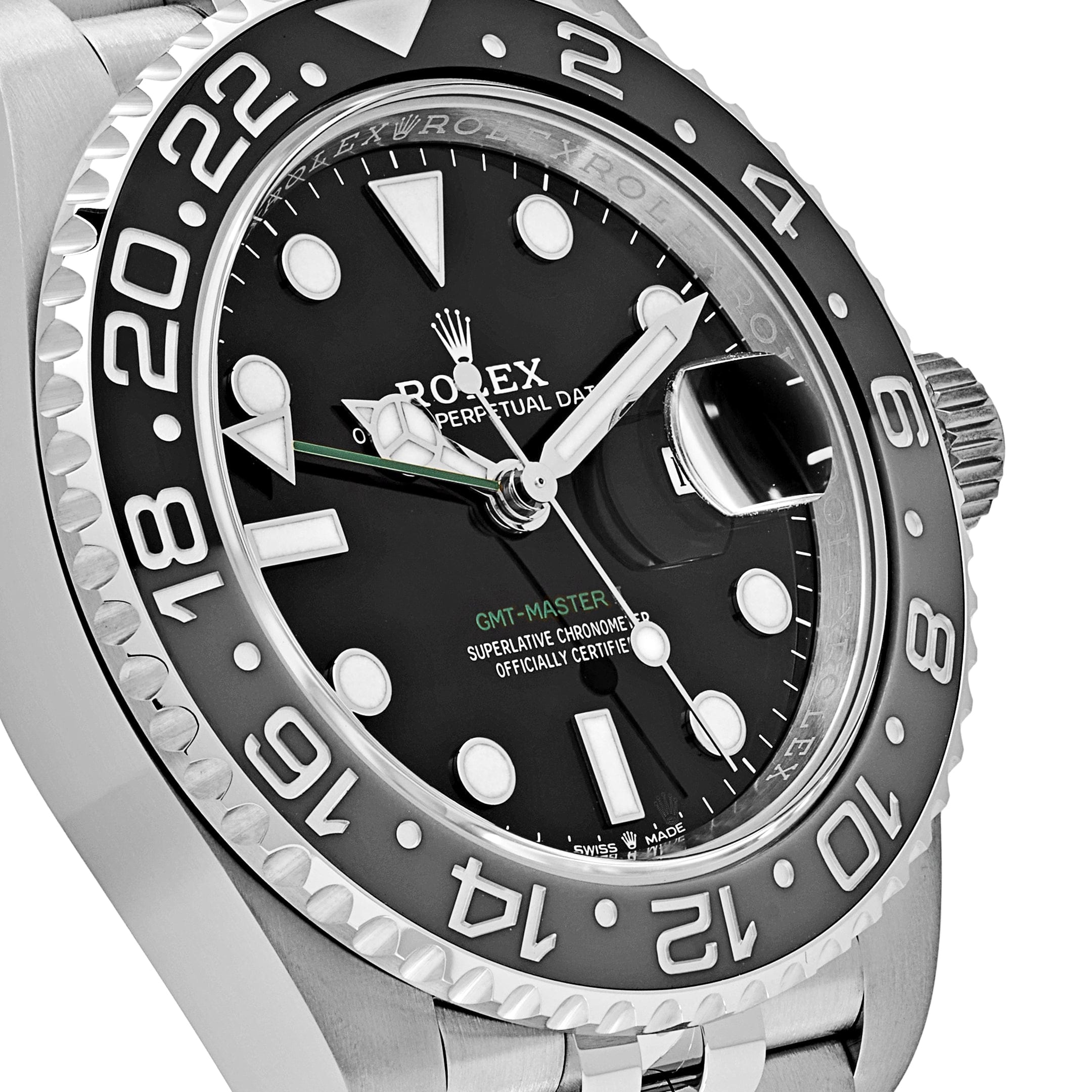 Rolex GMT-Master II 126710GRNR 'Bruce Wayne' Stainless Steel Black Dial Jubilee (2024)