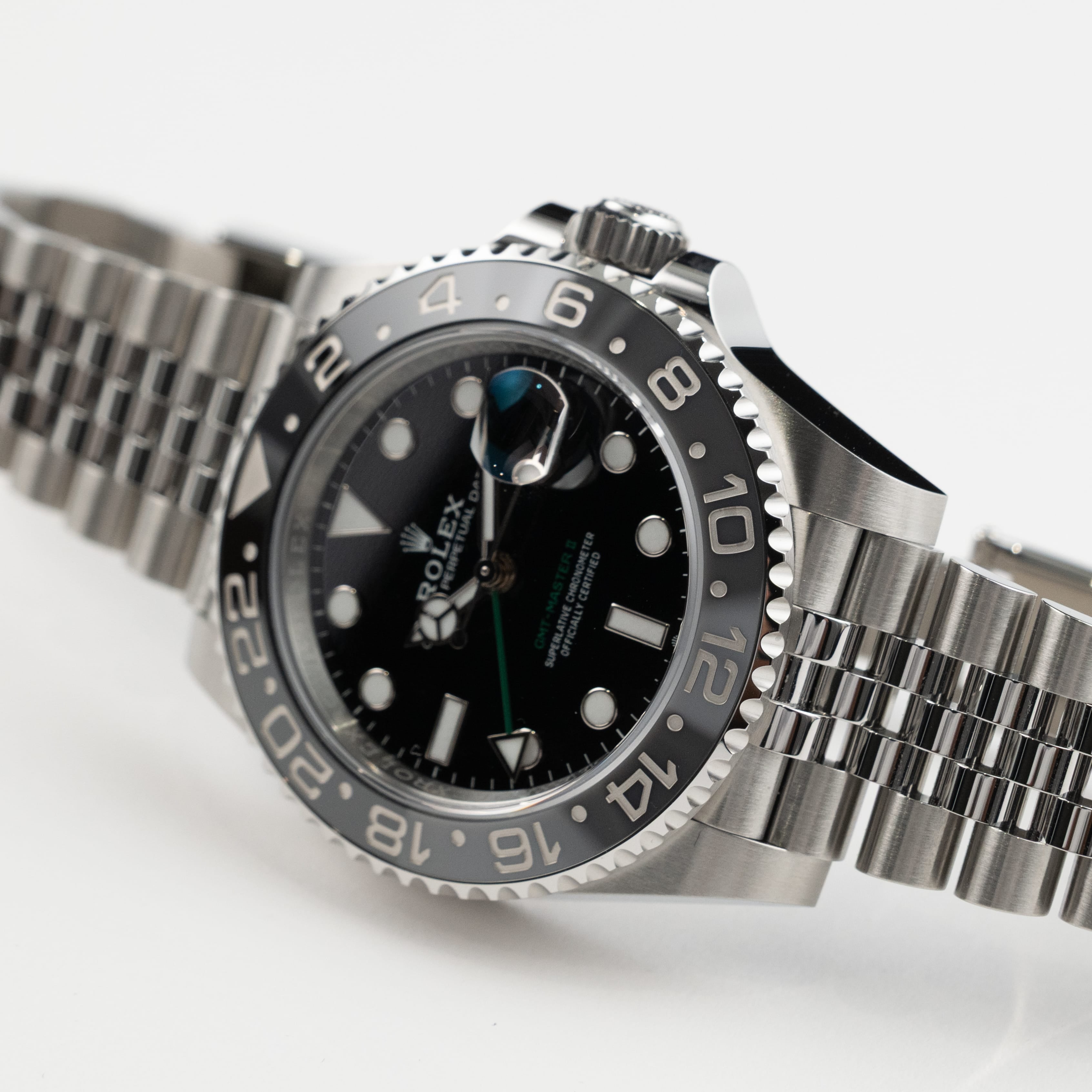 Rolex GMT-Master II 126710GRNR 'Bruce Wayne' Stainless Steel Black Dial Jubilee (2026)