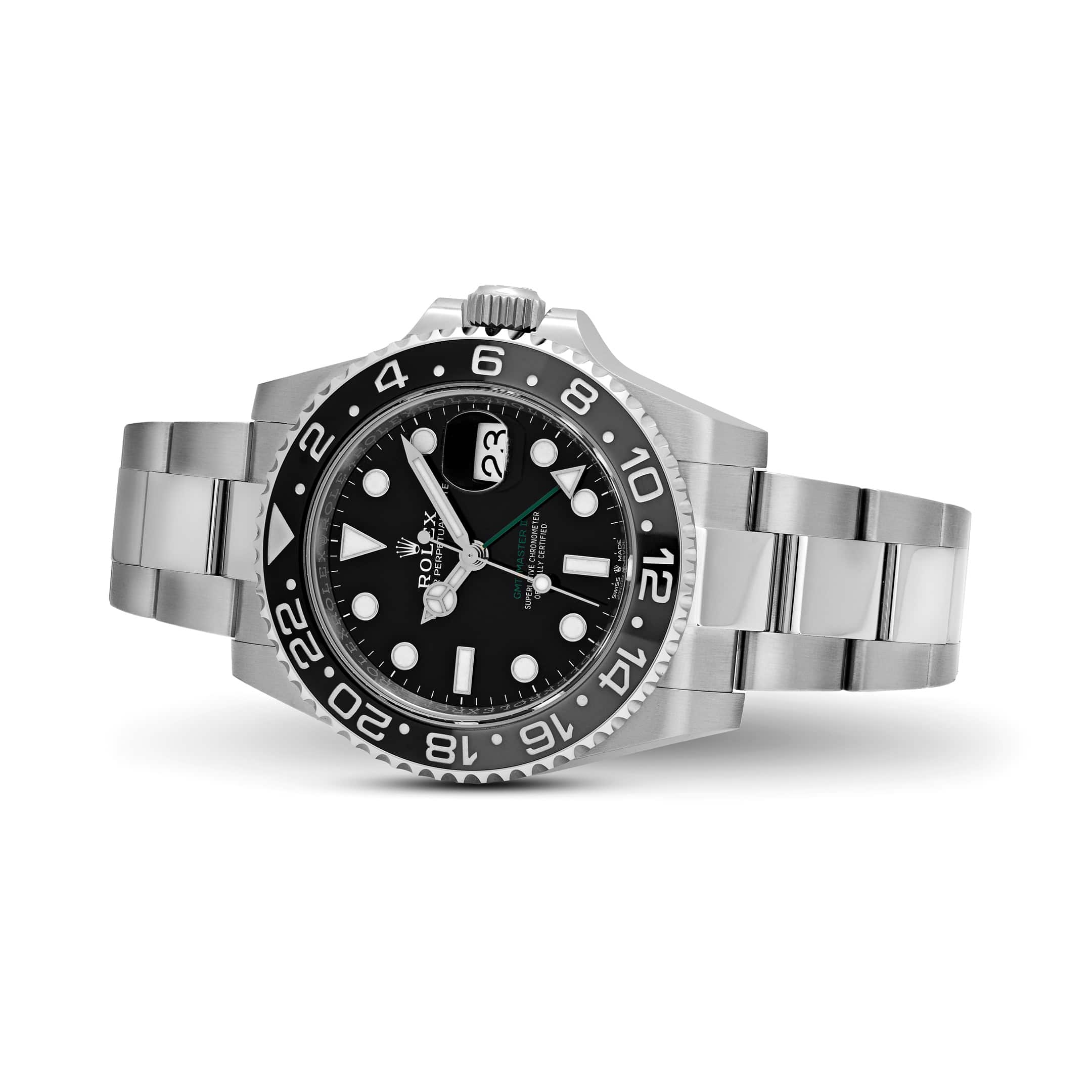 Rolex GMT-Master II 126710GRNR 'Bruce Wayne' Stainless Steel Black Dial Oyster (2024)