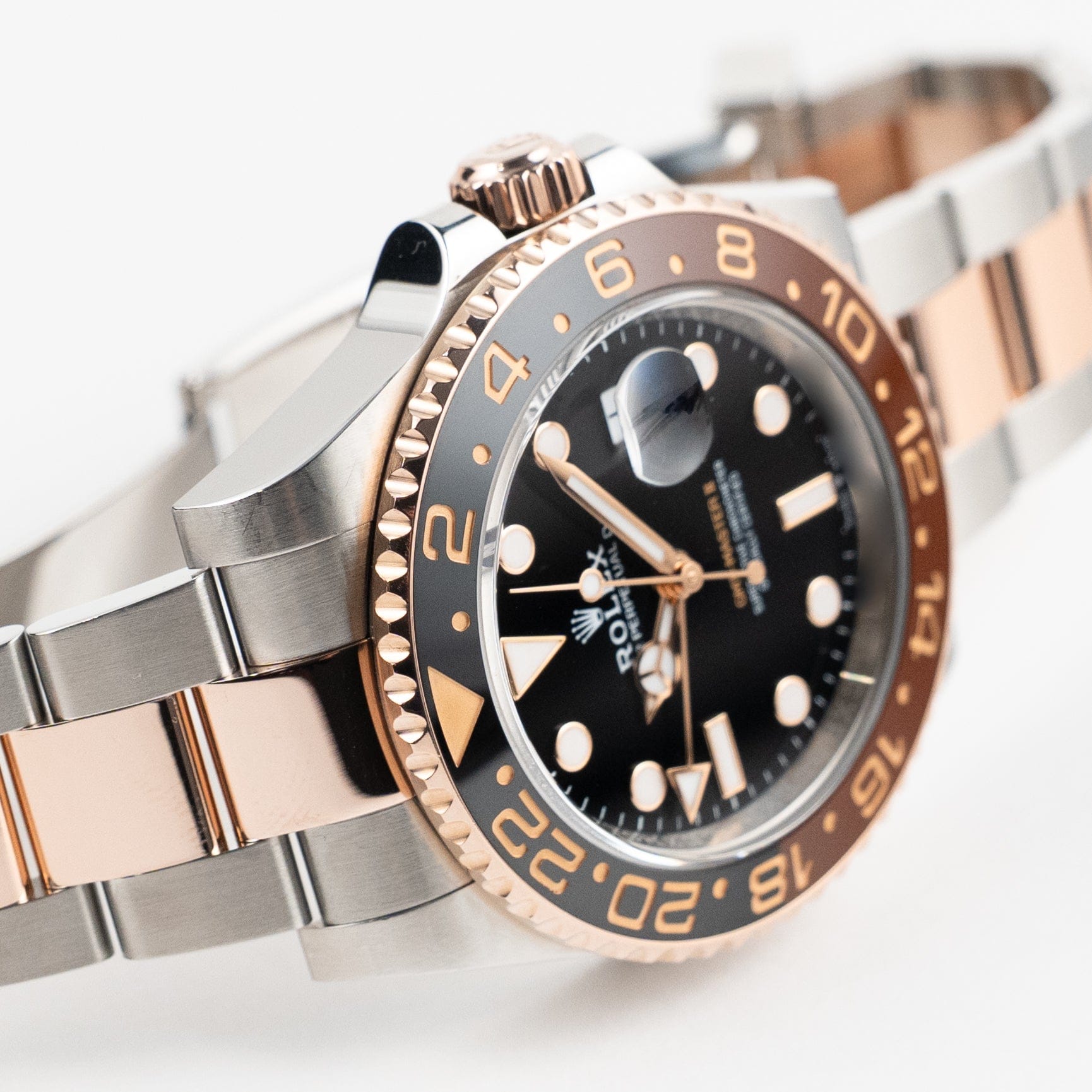 Rolex GMT-Master II 126711CHNR 'Root Beer' Stainless Steel Rose Gold Black Dial (2024)