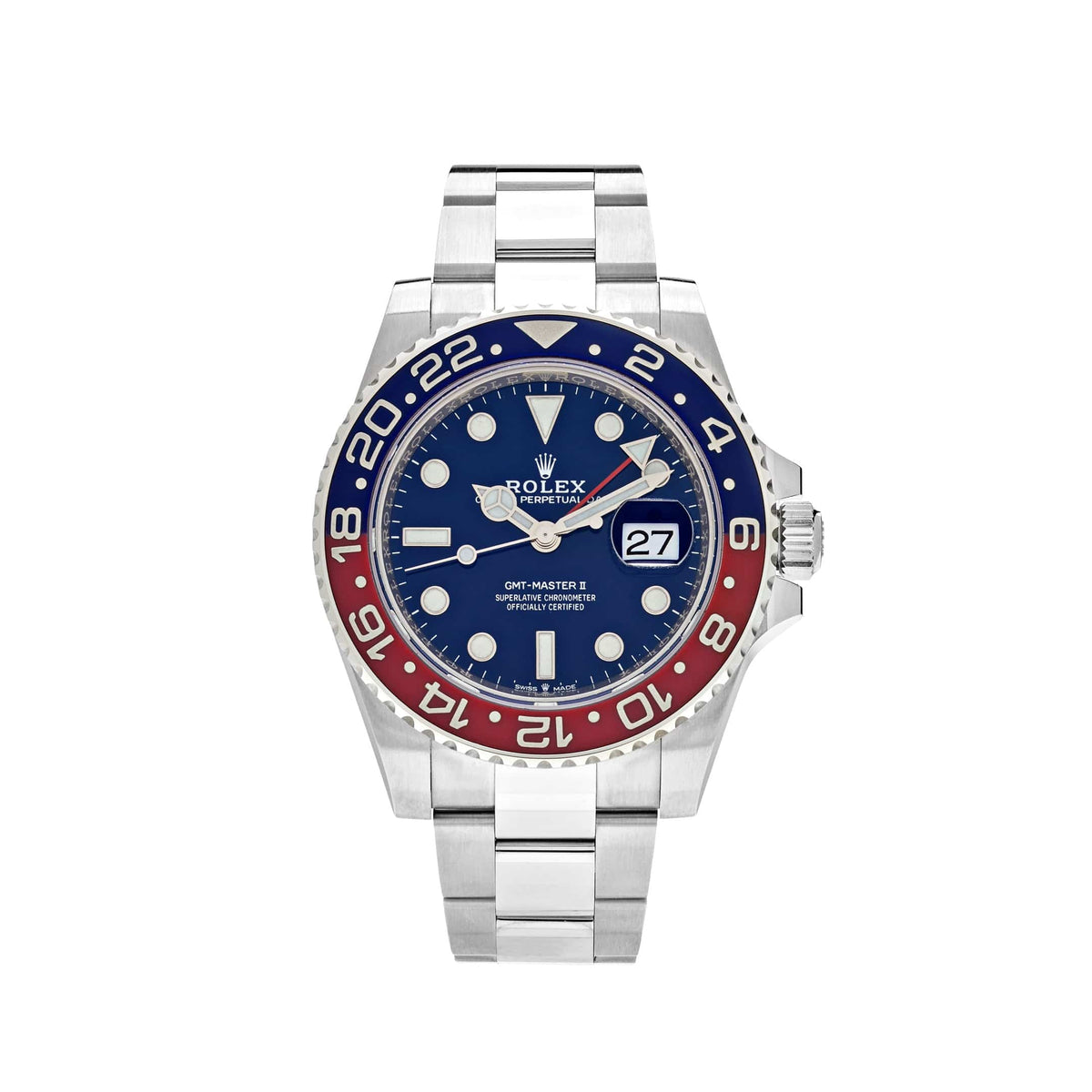 Rolex GMT-Master II 126719BLRO 'Pepsi' White Gold Blue Dial (2024