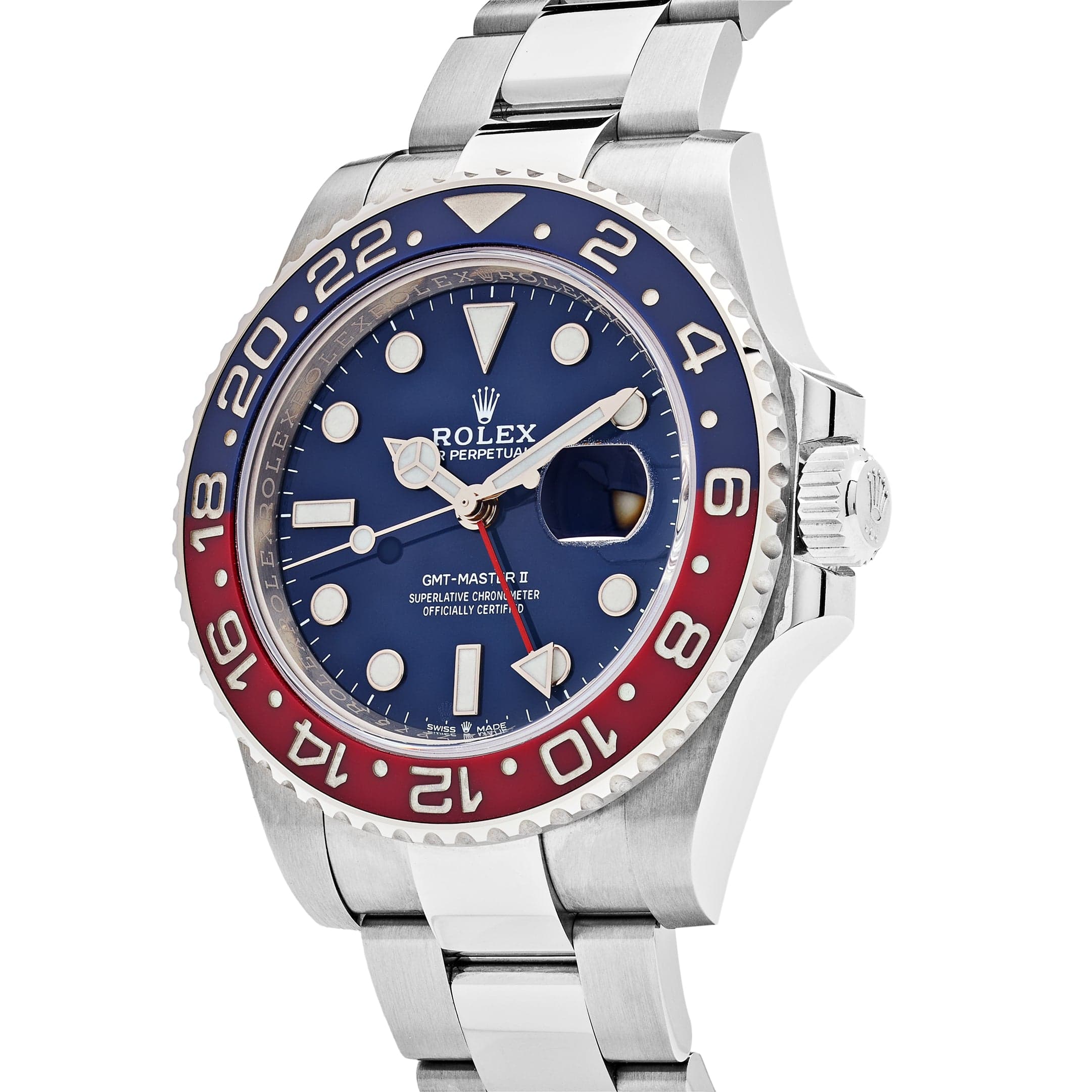 Rolex GMT-Master II 126719BLRO 'Pepsi' White Gold Blue Dial