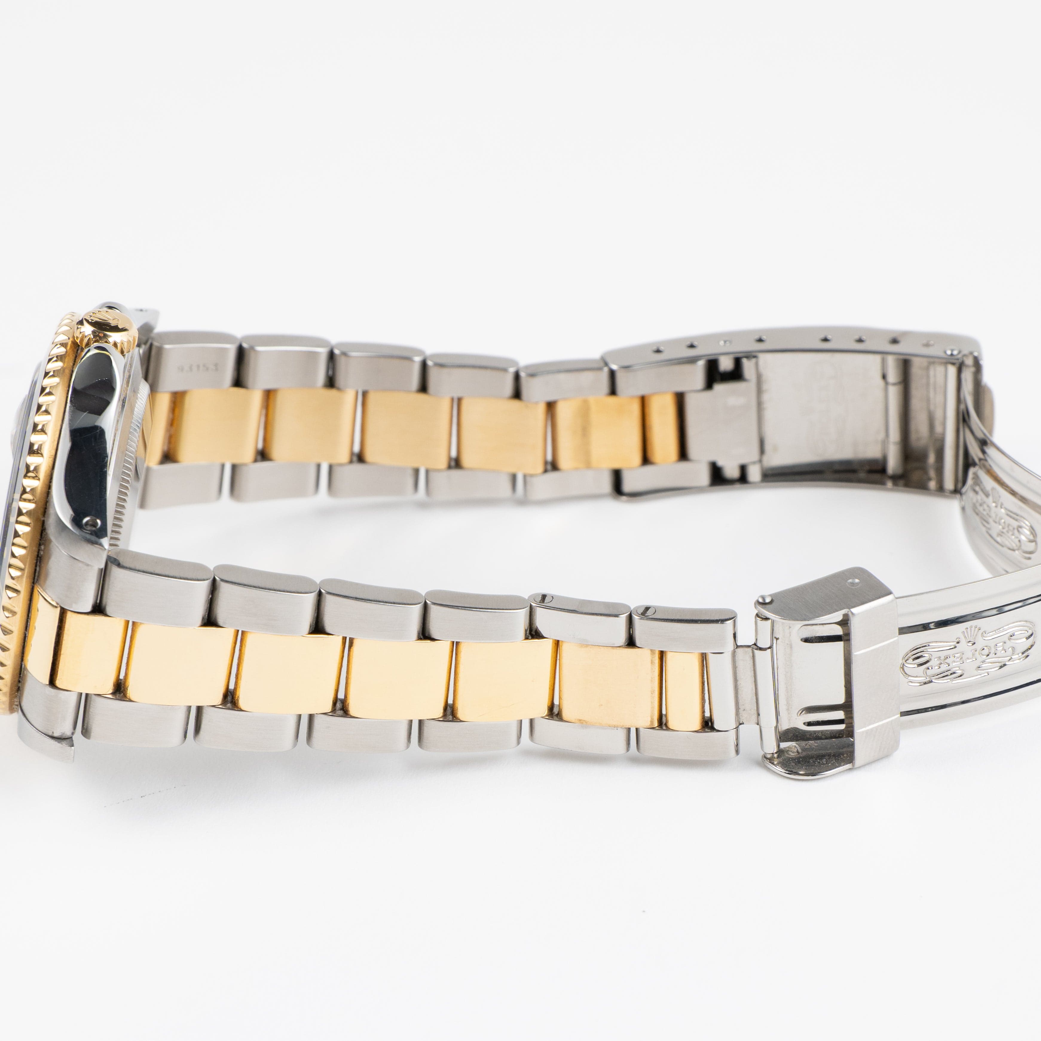 Rolex GMT-Master II 16713 Stainless Steel Yellow Gold Black Dial (1997)