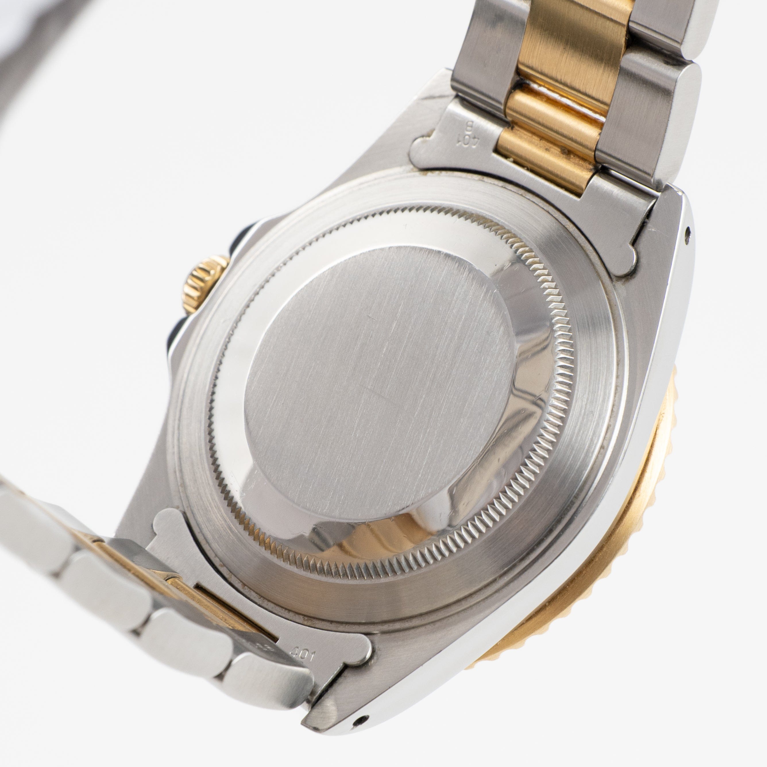 Rolex GMT-Master II 16713 Stainless Steel Yellow Gold Black Dial (1997)