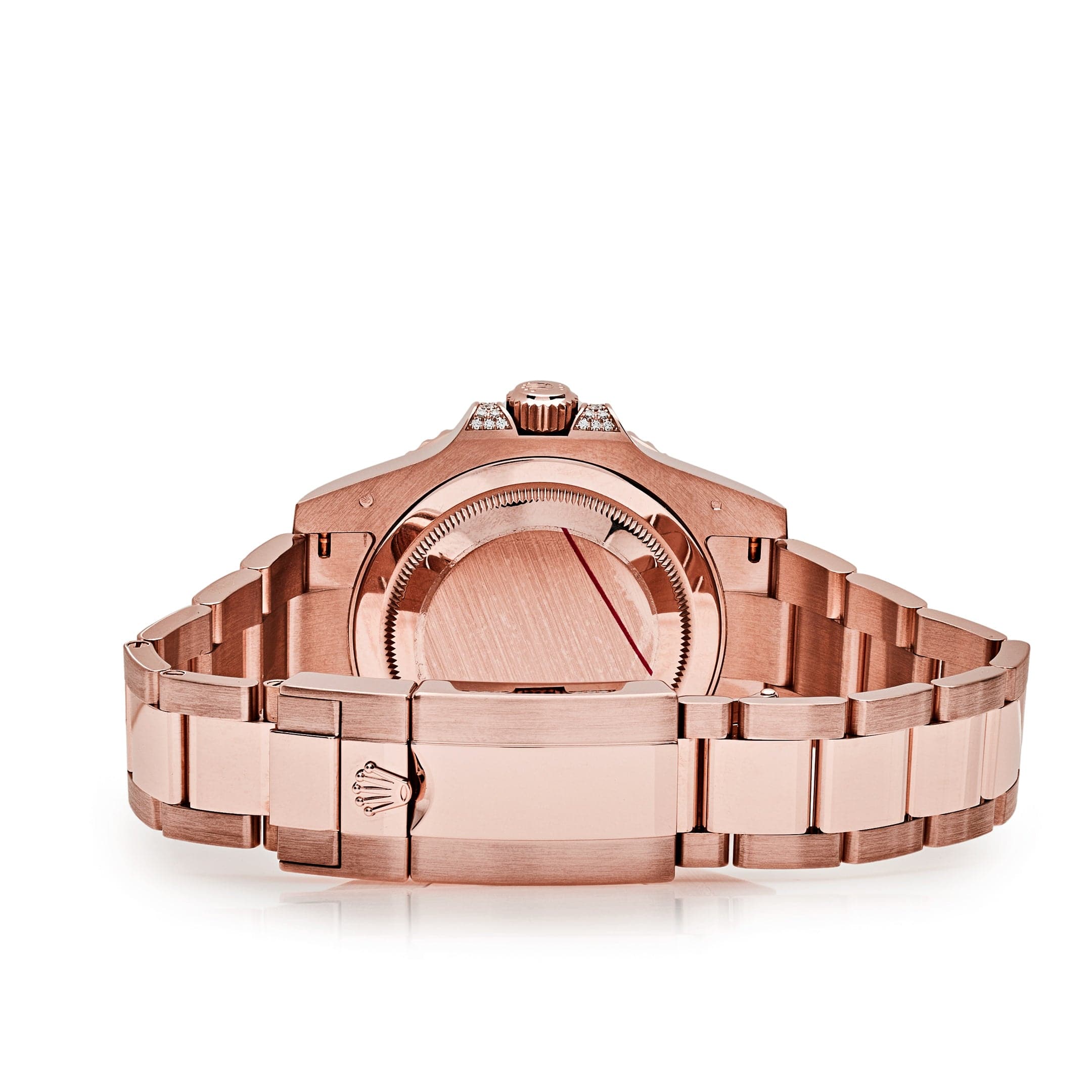 Rolex GMT Master II Rose Gold Sapphire & Rubies 126755SARU wrist aficionado