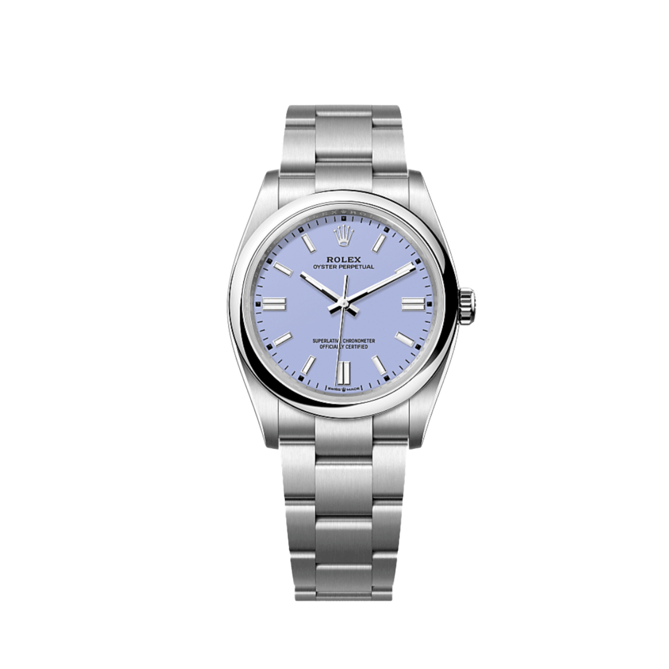 Rolex Oyster Perpetual 134300 Stainless Steel Lavender Dial (2025)