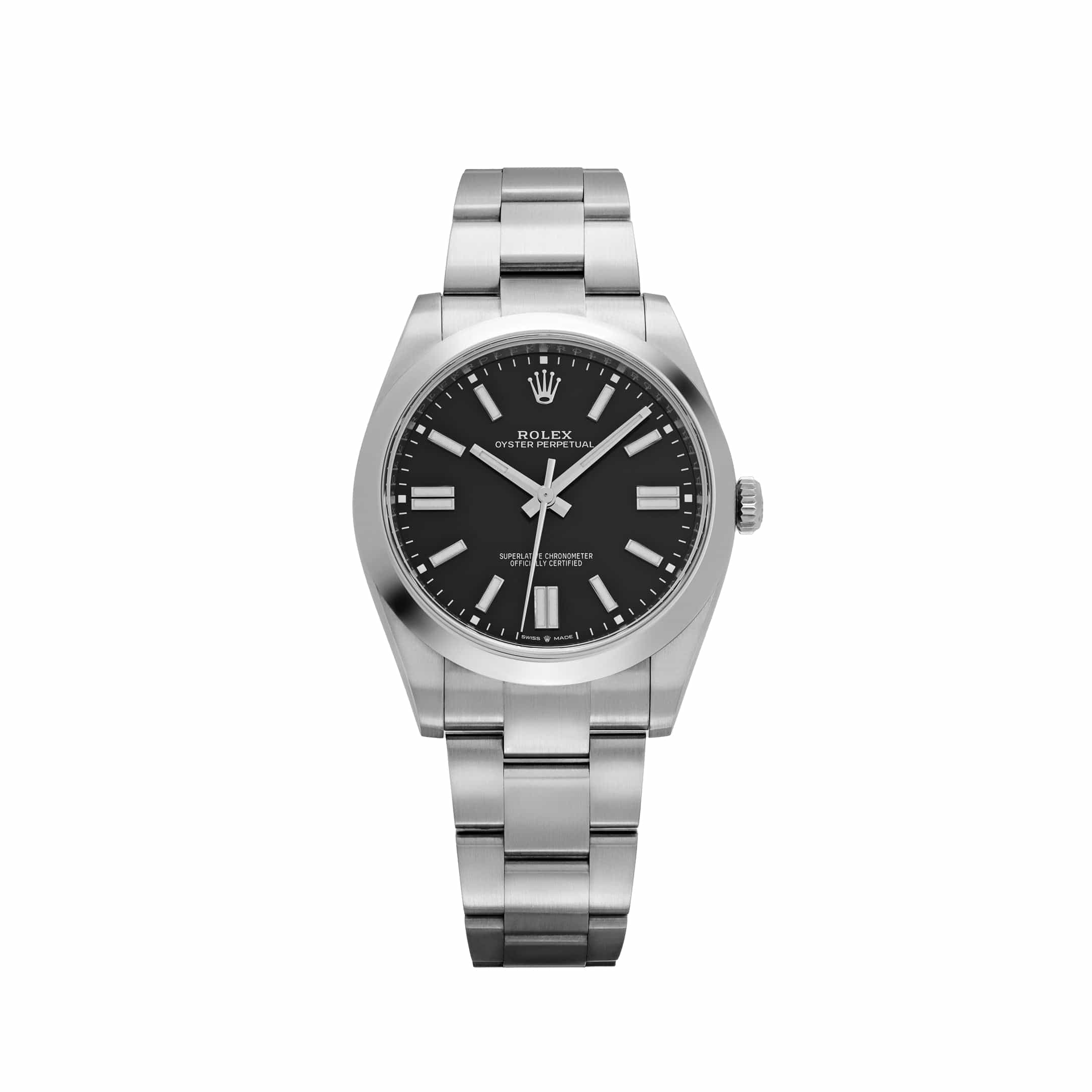 Rolex Oyster Perpetual 41 124300 Stainless Steel Black Dial