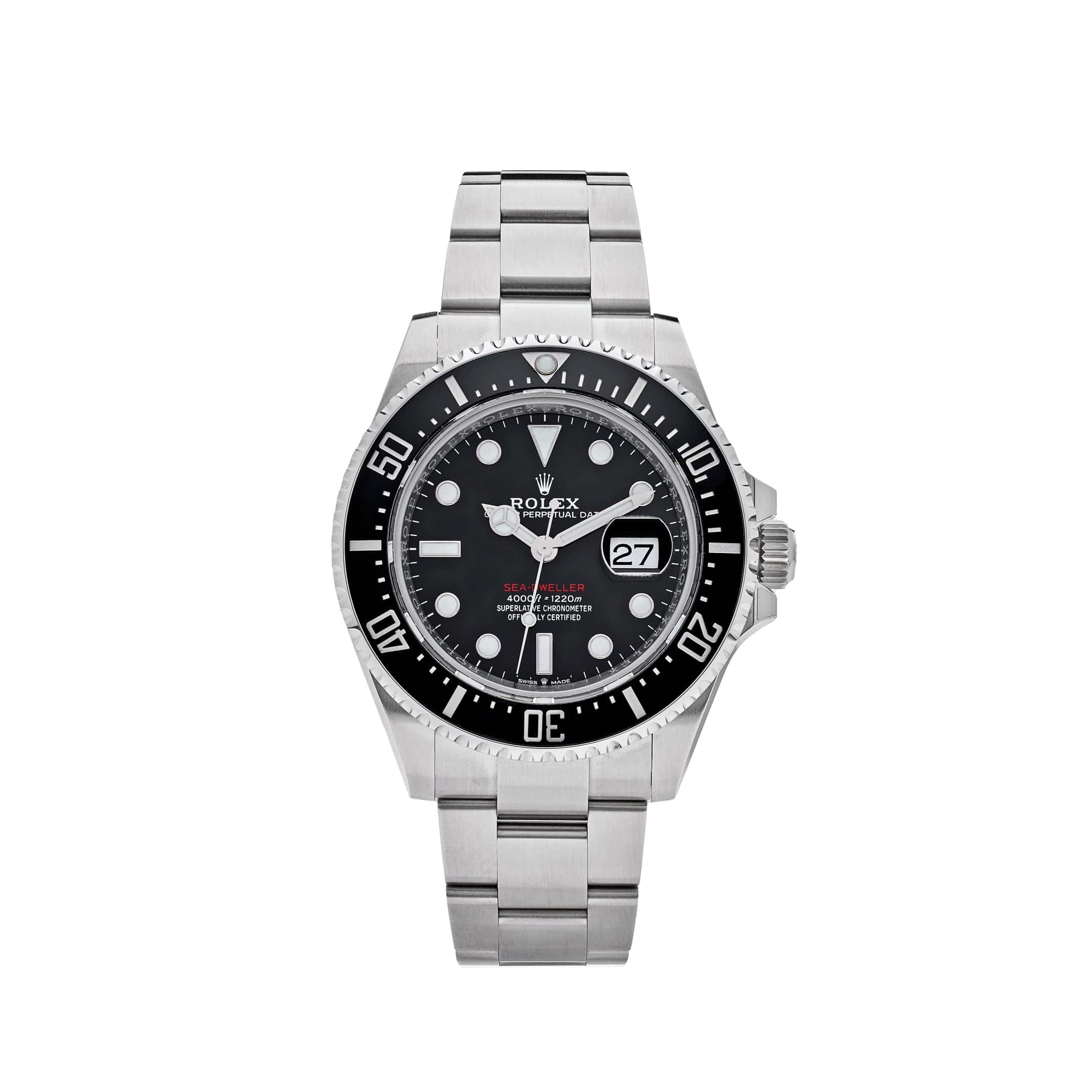 Rolex Sea Dweller 126600 Stainless Steel Black Dial (2017)