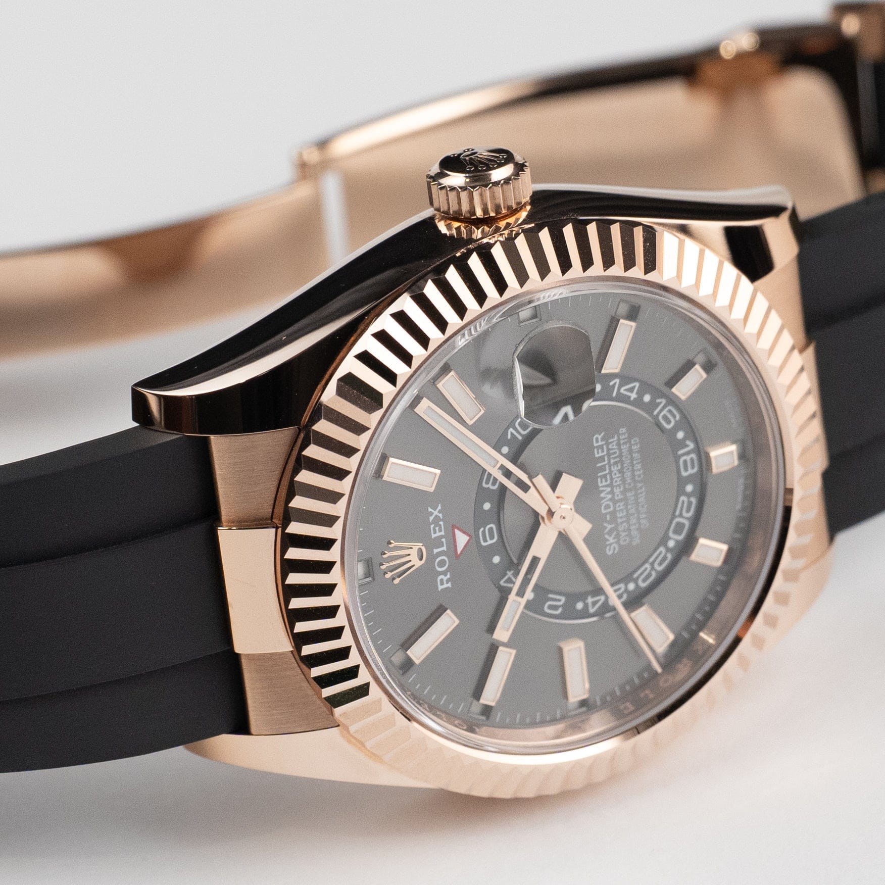 Rolex Sky-Dweller 326235 Rose Gold Rhodium Dial (2023)