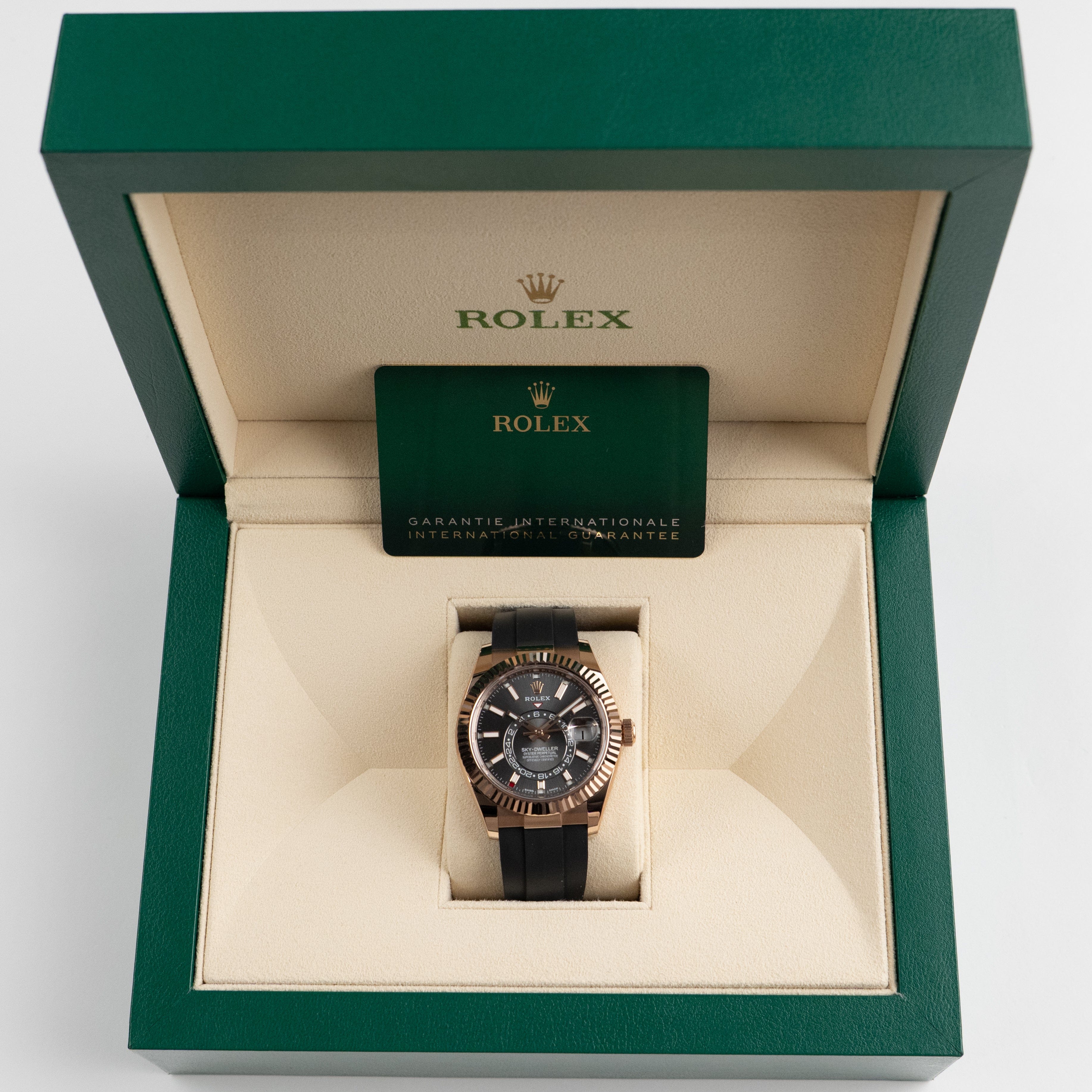 Rolex Sky-Dweller 326235 Rose Gold Rhodium Dial (2023)