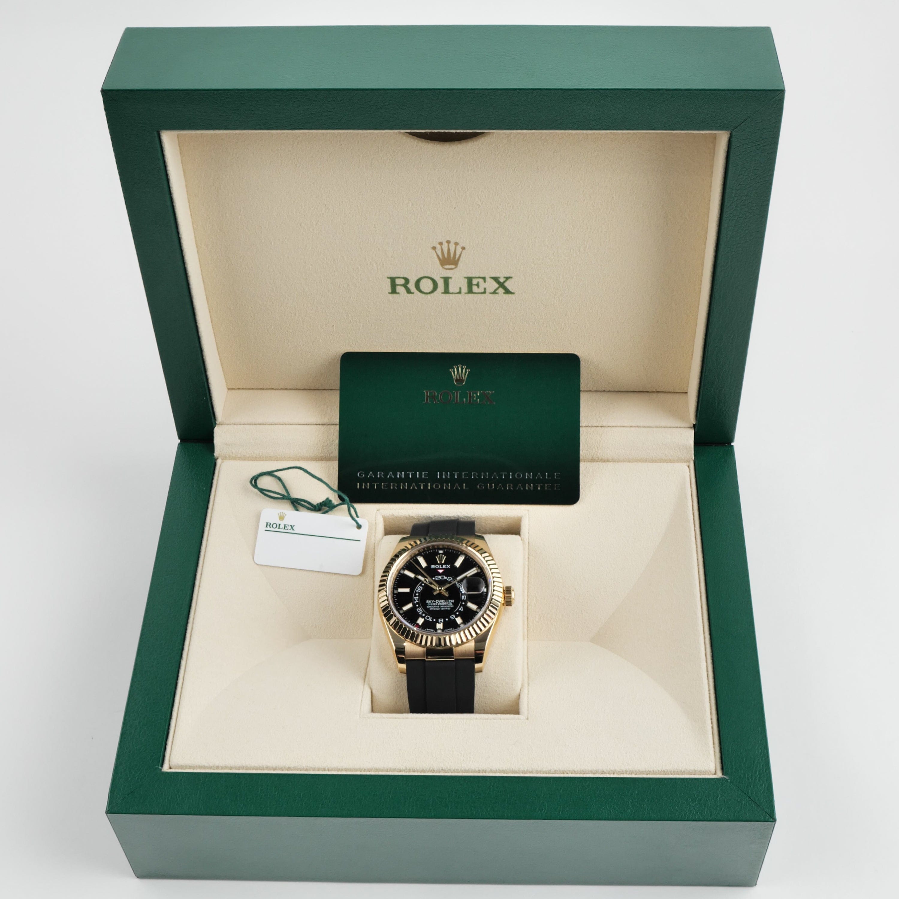 Rolex Sky-Dweller 326238 Yellow Gold Bright Black Dial (2023)