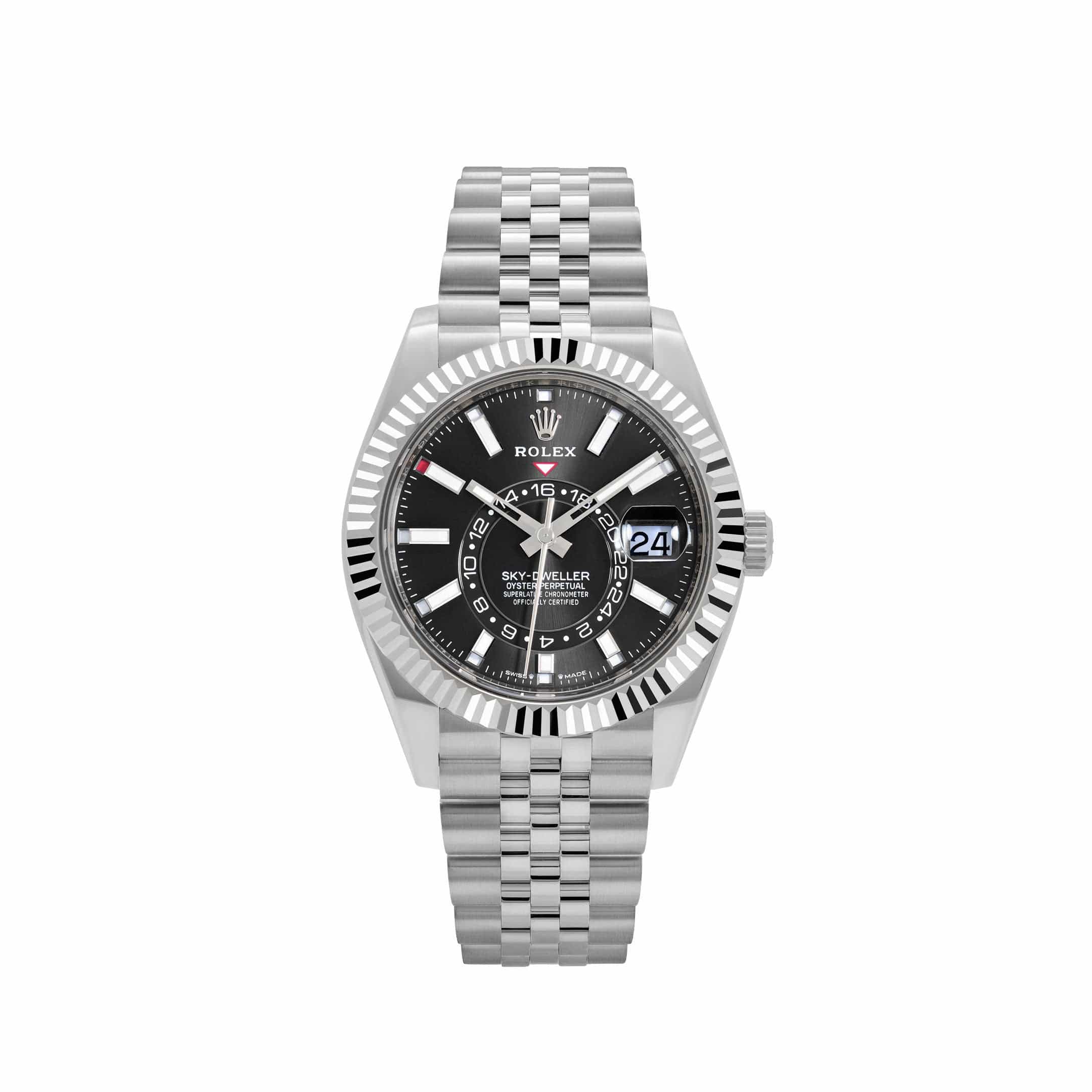 Rolex Sky-Dweller 326934 Stainless Steel Black Dial Jubilee (2022)