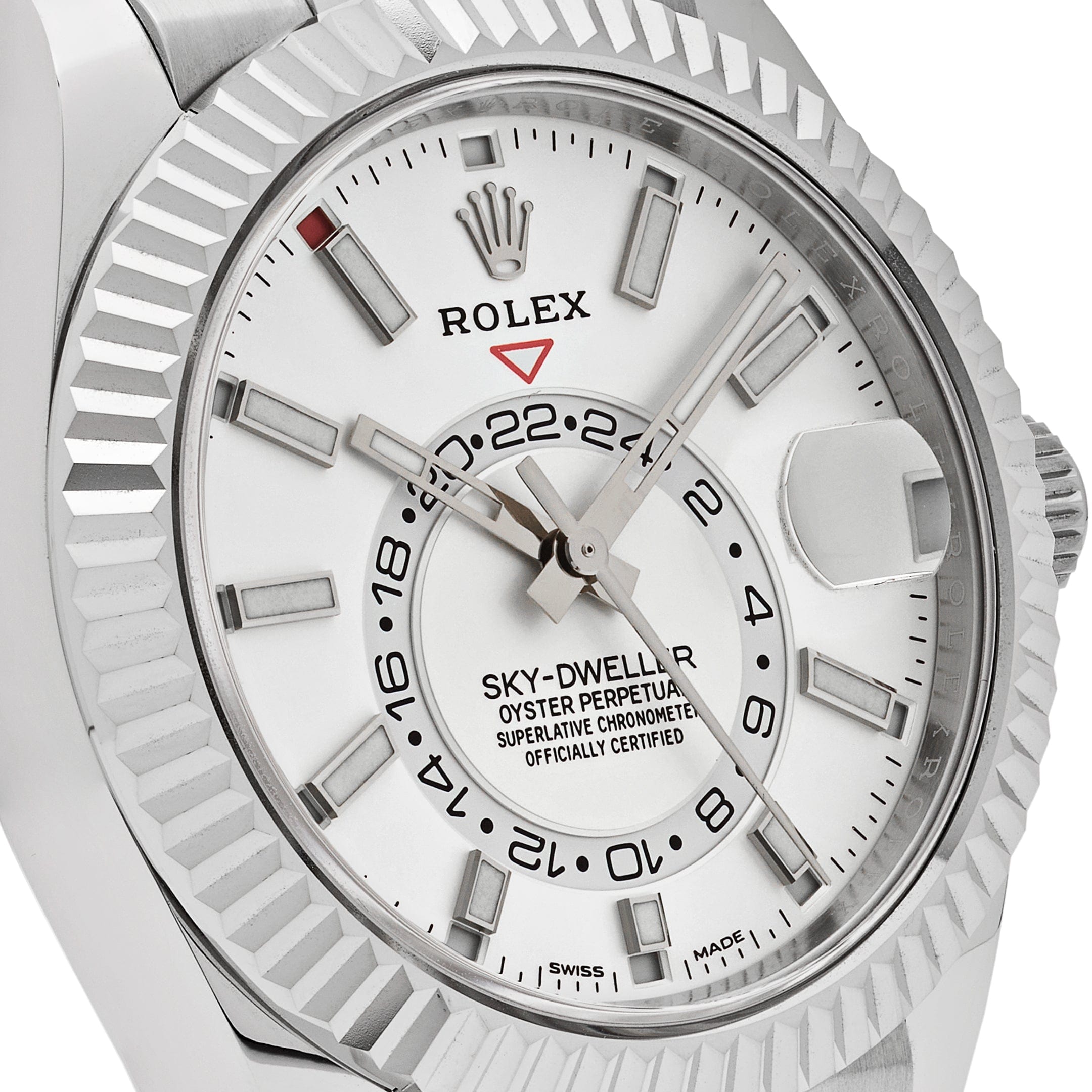 Rolex Sky-Dweller 42mm Stainless Steel White Dial Jubilee 326934 (2022)