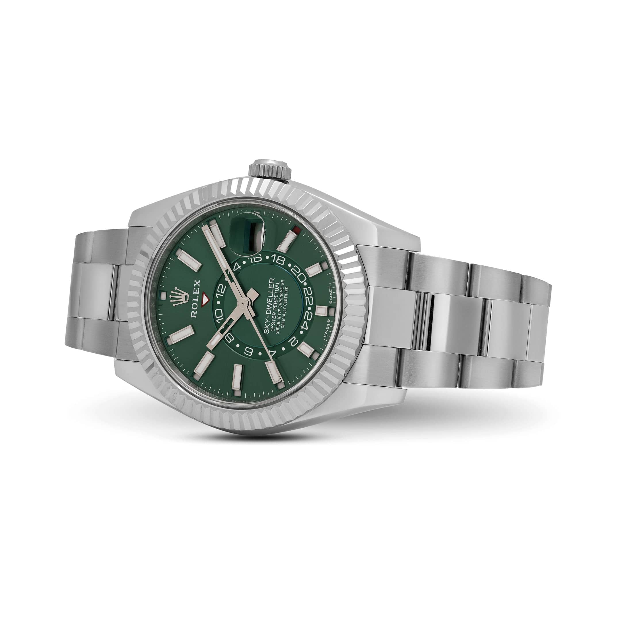 Rolex Sky-Dweller 336934 Stainless Steel Green Dial Oyster (2025)