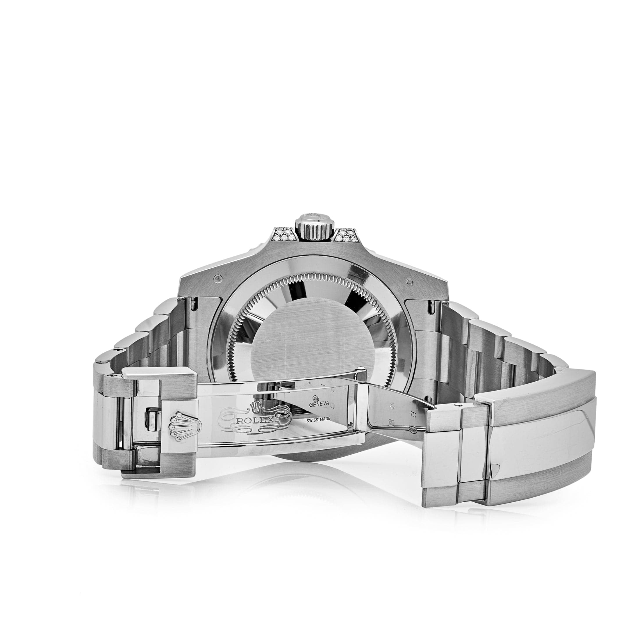 Rolex Submariner White Gold Oyster Sapphire and Diamond Bezel Blue Dial 116659SABR (2019)