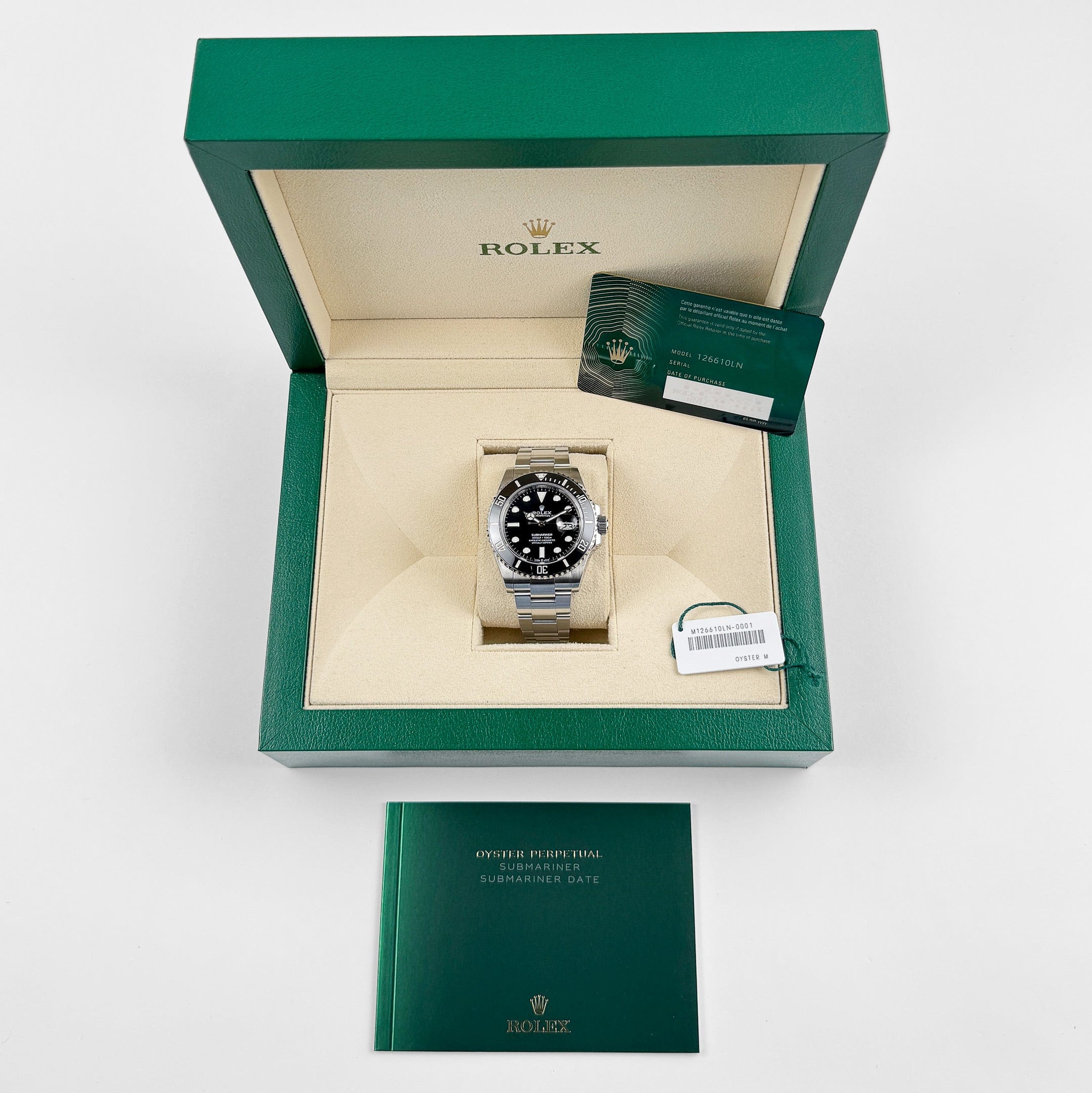 Rolex Submariner Date 126610LN Stainless Steel Black Dial (2020)